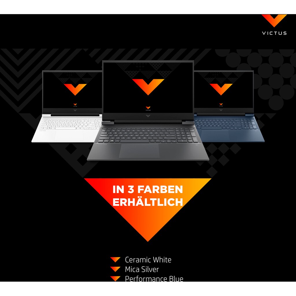 Victus by HP Notebook »Victus 16-e0166ng«, 40,9 cm, / 16,1 Zoll, AMD, Ryzen 7, GeForce RTX 3050 Ti, 512 GB SSD