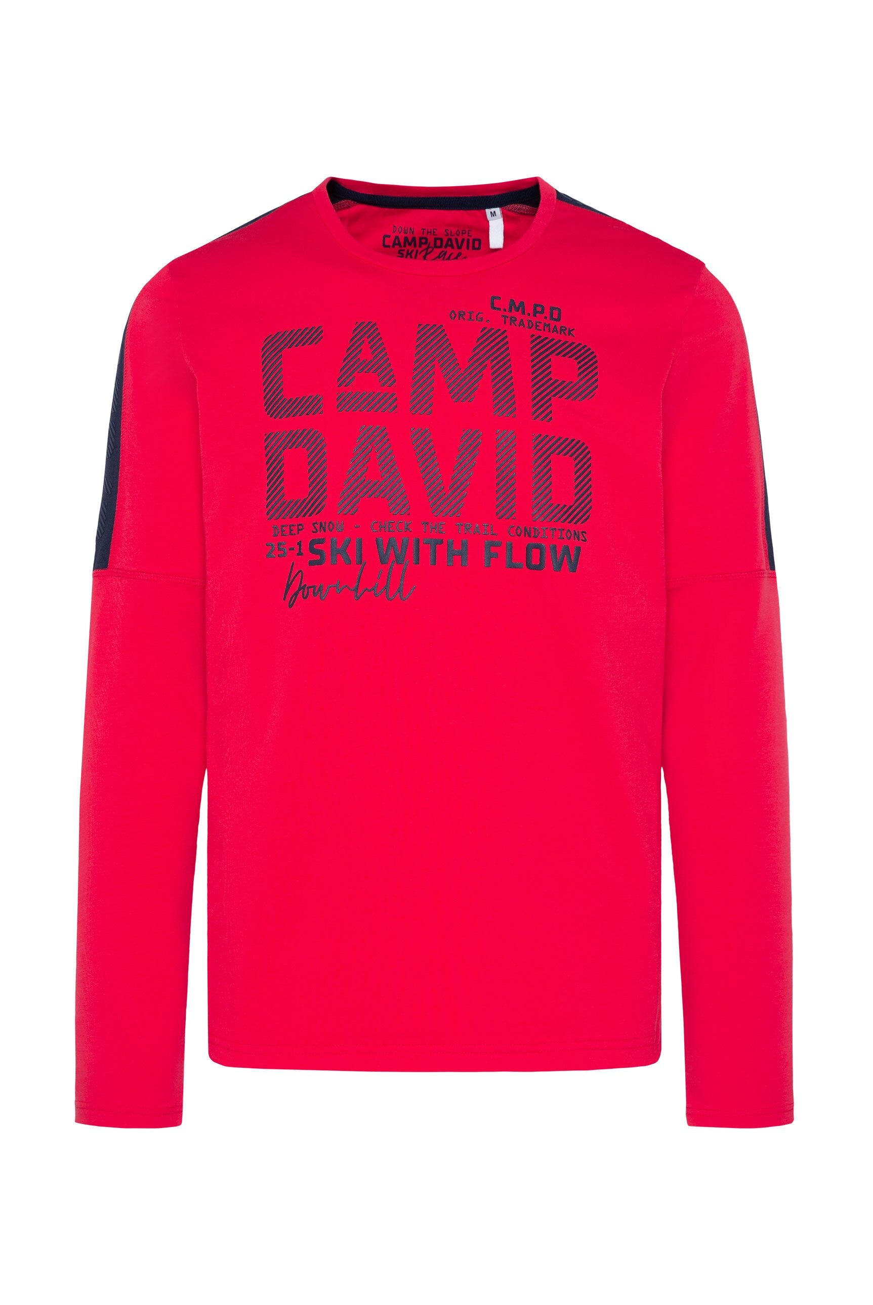 CAMP DAVID Rundhalsshirt, mit Teilungsnähten an den Seiten kaufen