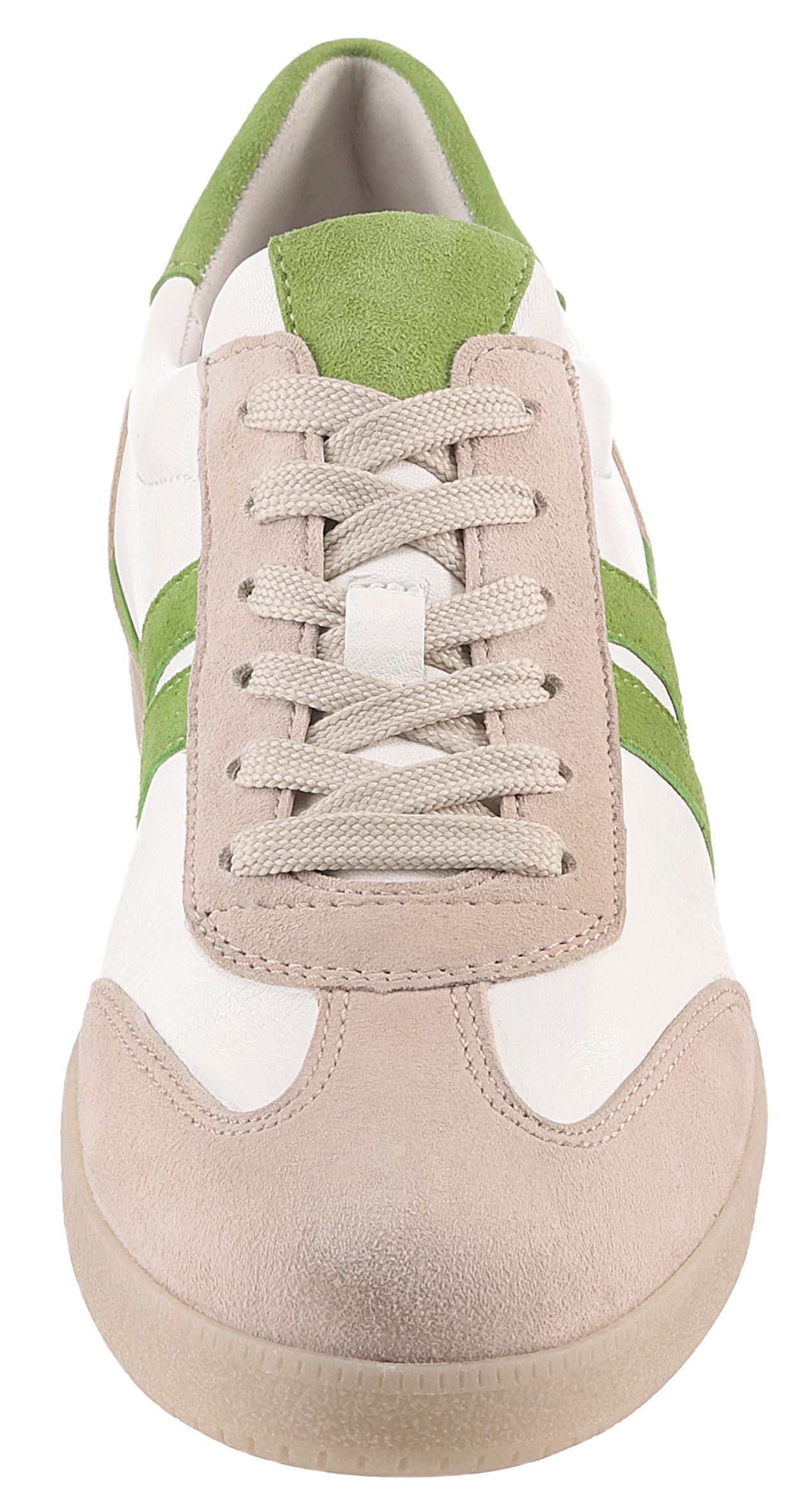 Gabor Plateausneaker, Freizeitschuh, Halbschuh, Schnürschuh mit gepolstertem Schaftrand