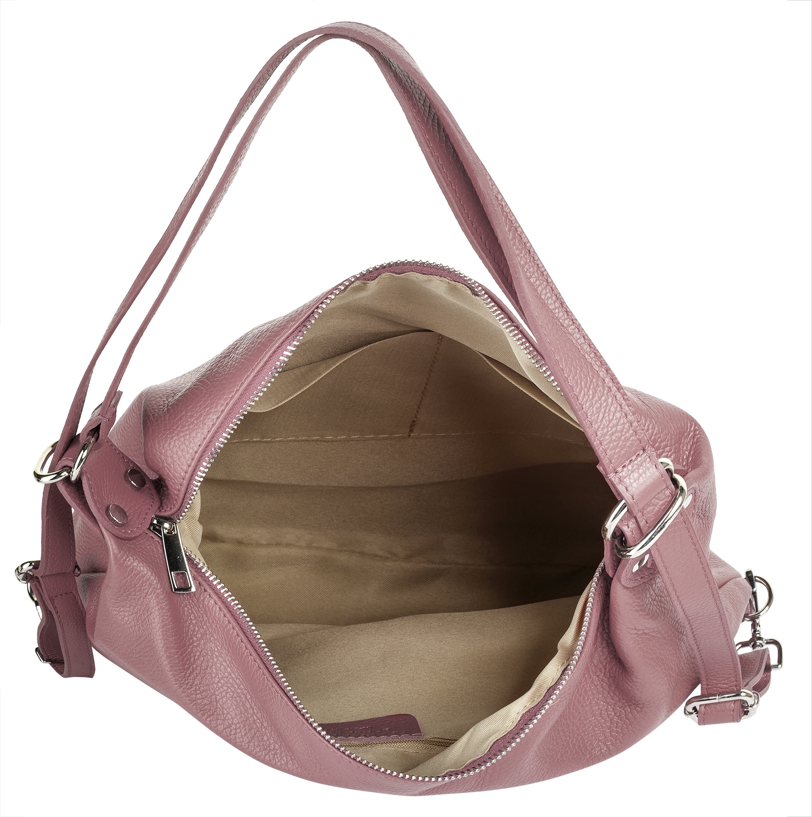 Samantha Look Shopper, echt Leder, Made in Italy