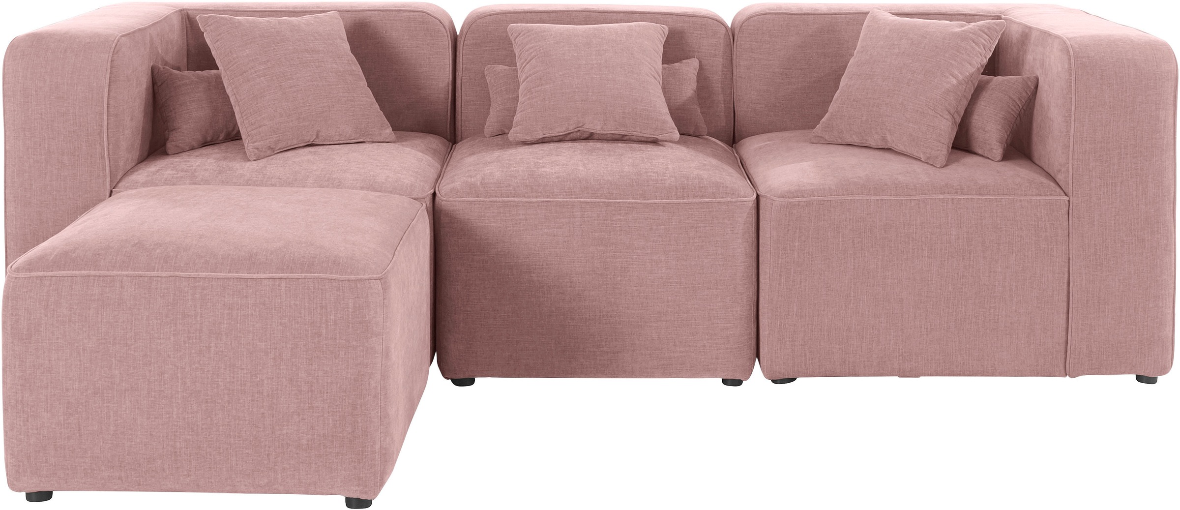 Home affaire 3-Sitzer »Sundstrup L-Form« Modulserie, individuelle Zusammens günstig online kaufen