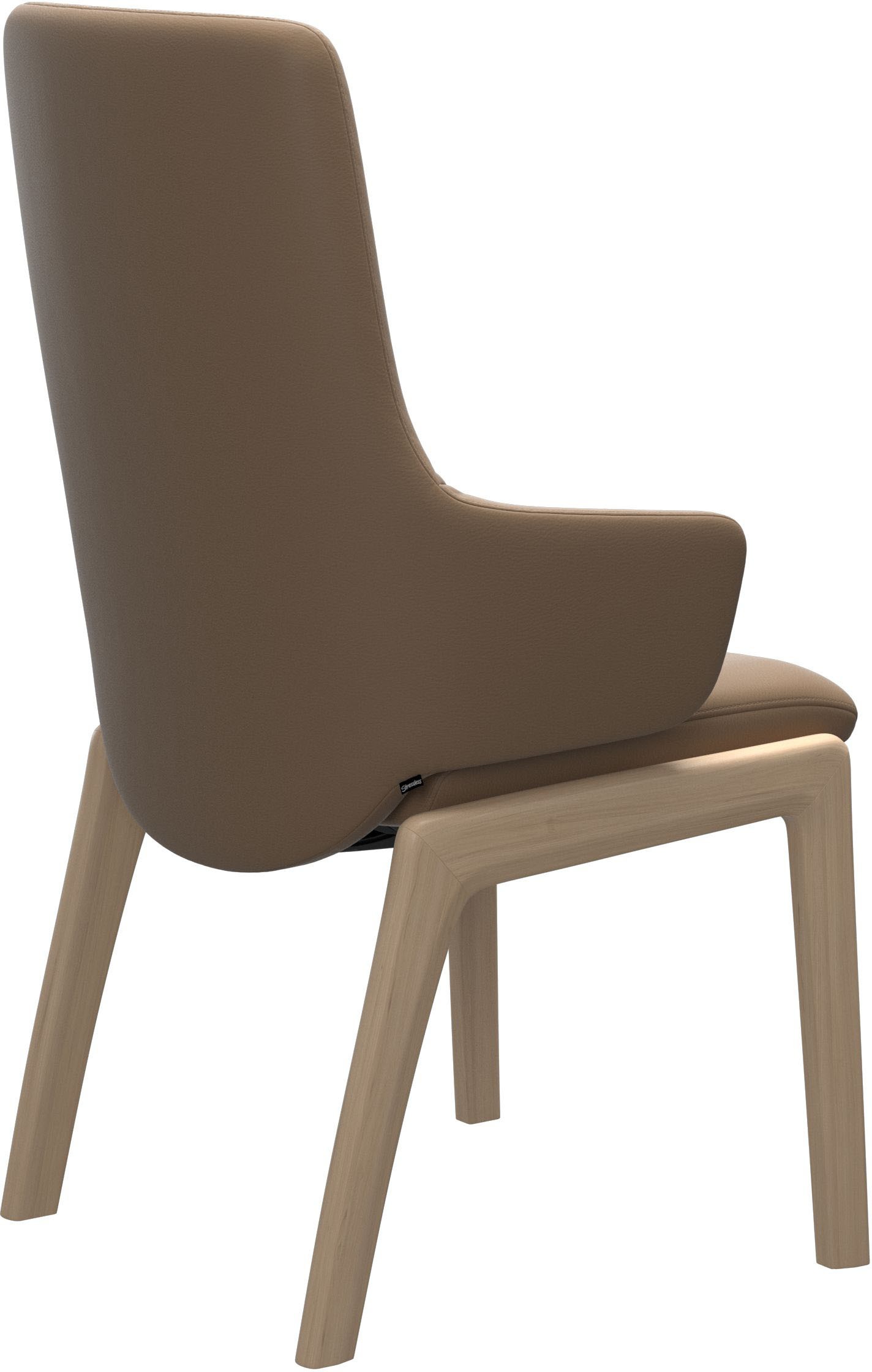 Stressless® Polsterstuhl »Laurel«, Leder PALOMA, High Back mit Armlehne, Größe L, mit abgerundeten Beinen in Walnuss