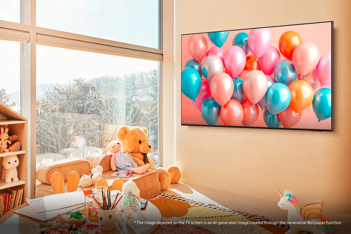 Samsung QLED-Fernseher »GQ75Q7FAAU«, 4K Ultra HD, Smart-TV, Quantum HDR, Knox Security, Art Store, 3D Sound, Gaming Hub, AI TV