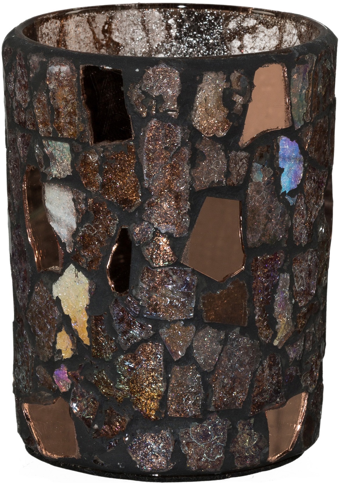 Creativ deco Windlicht, (4 St.), mit wunderschönem Mosaik, 4er Set, Höhe ca. 10 cm kaufen