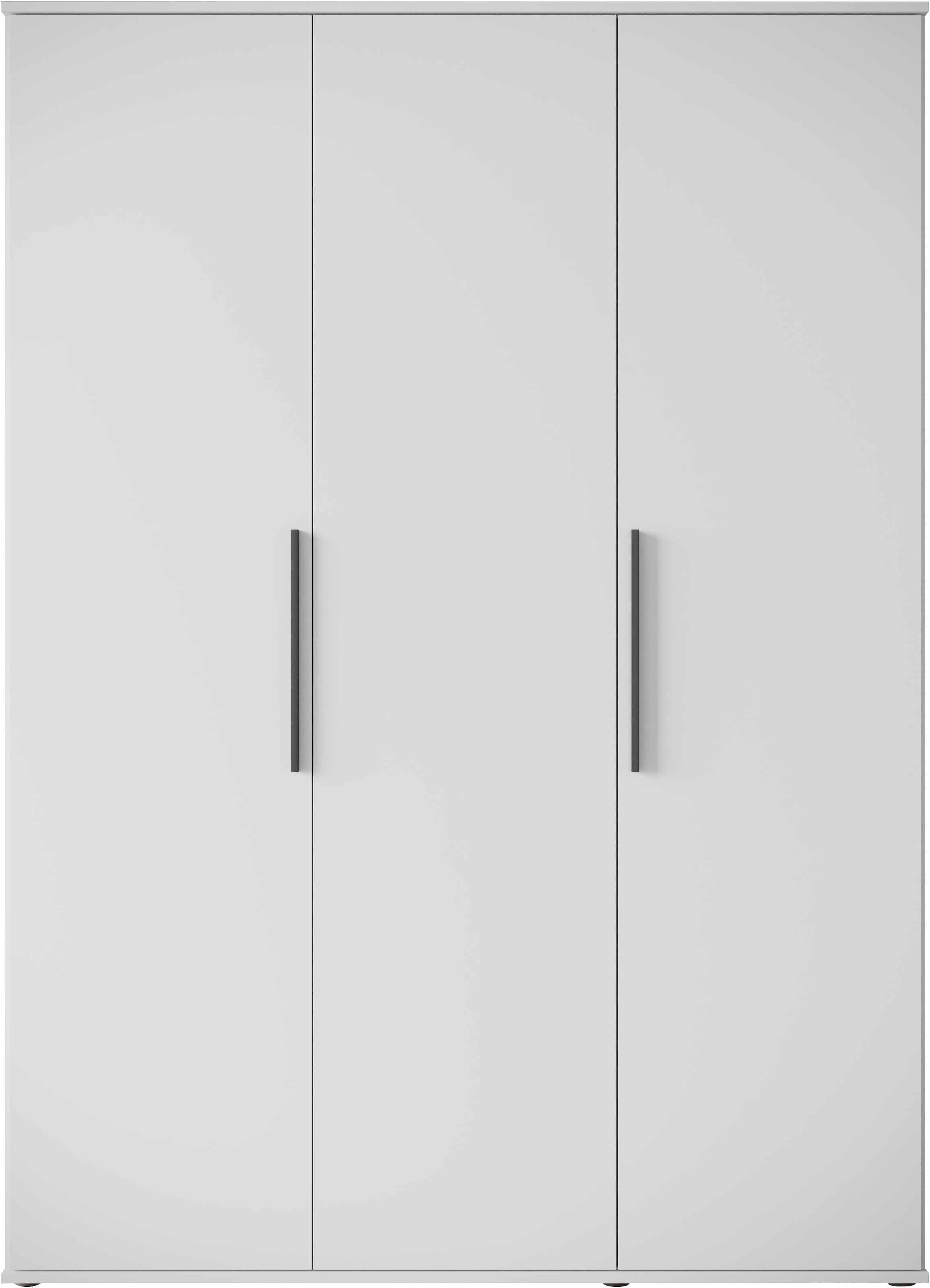 INOSIGN Kleiderschrank »LAGOS Wäscheschrank, Garderobe, schwarze Griffe, Made in Europe«, Moderner Drehtürenschrank, FSC-zertifiziert, Schlafzimmerschrank