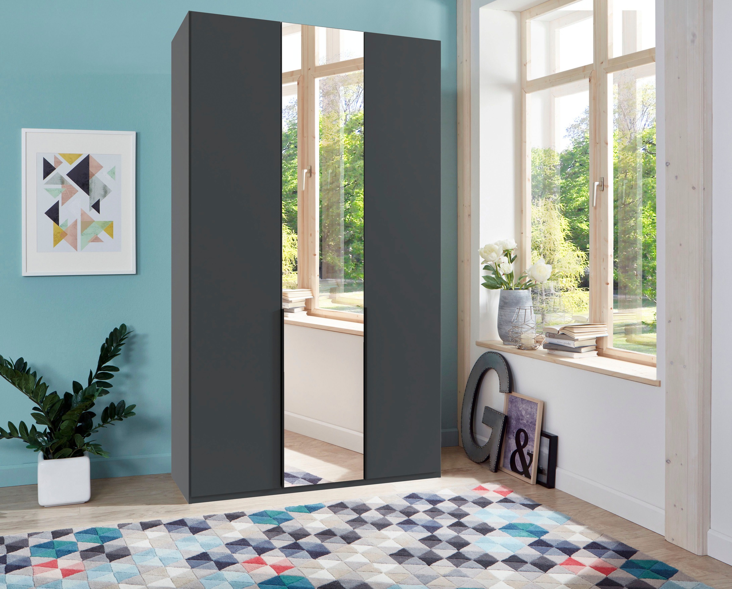 Wimex Kleiderschrank »Mugano,in 5 Breiten,2 Höhen,2 Tiefen, viele Farben, M günstig online kaufen