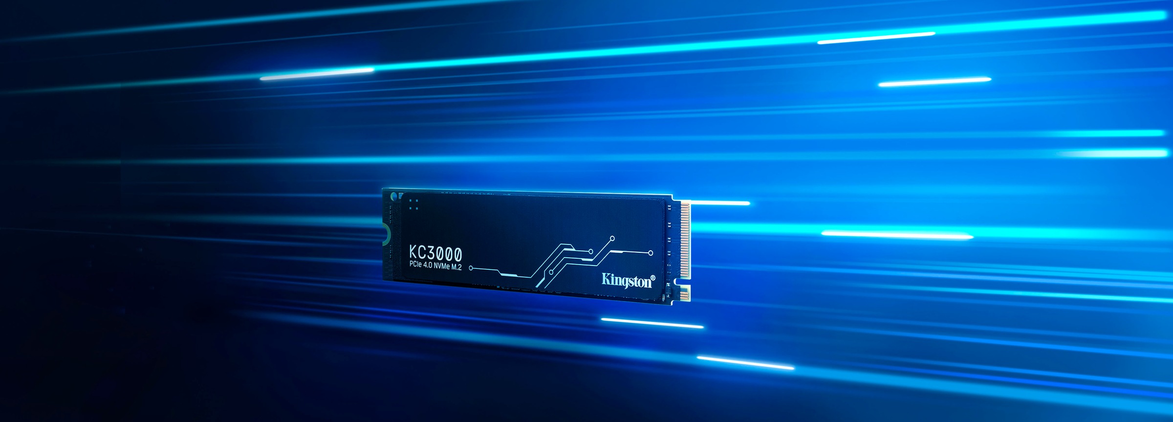 Kingston interne SSD »KC3000 2048GB« 2050 GB Anschluss M.2 (2880)