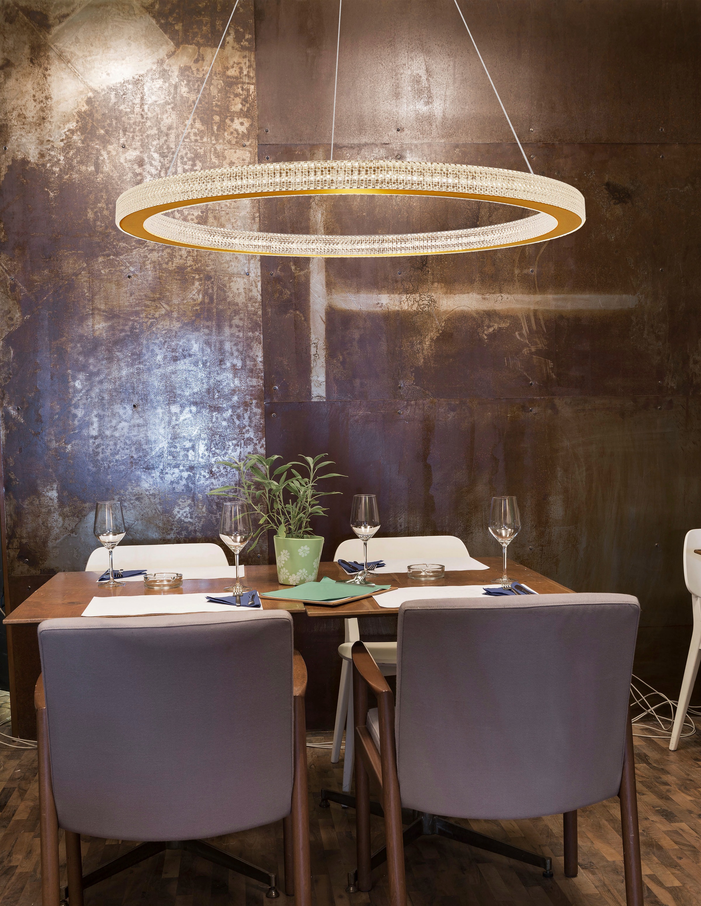 Nova Luce LED-Hängeleuchte »FIORE«, 1 flammig, Leuchtmittel LED-Modul   LED günstig online kaufen