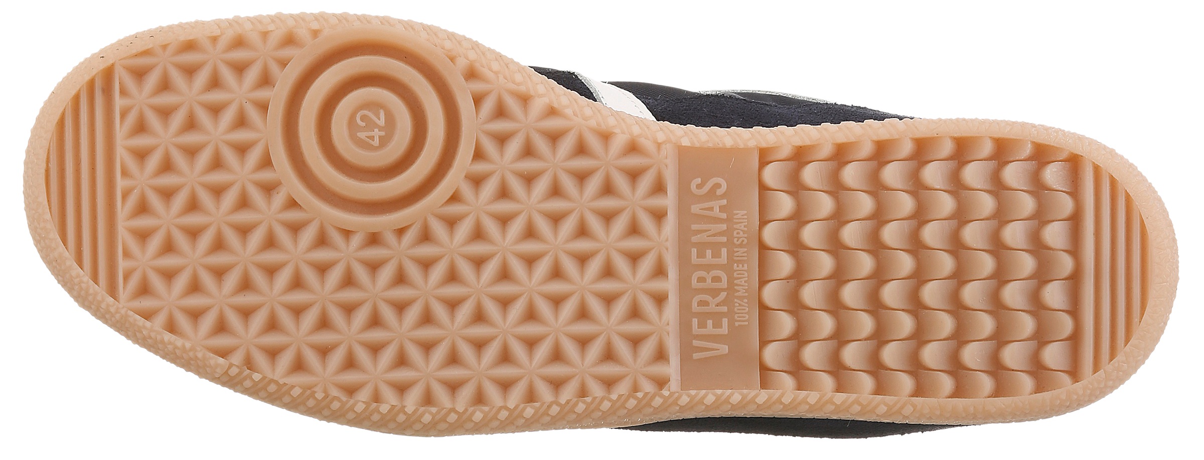 VERBENAS Sneaker »SIMON«  Retrosneaker, Schnürschuh, Freizeitsneaker mit honigfarbener Laufsohle