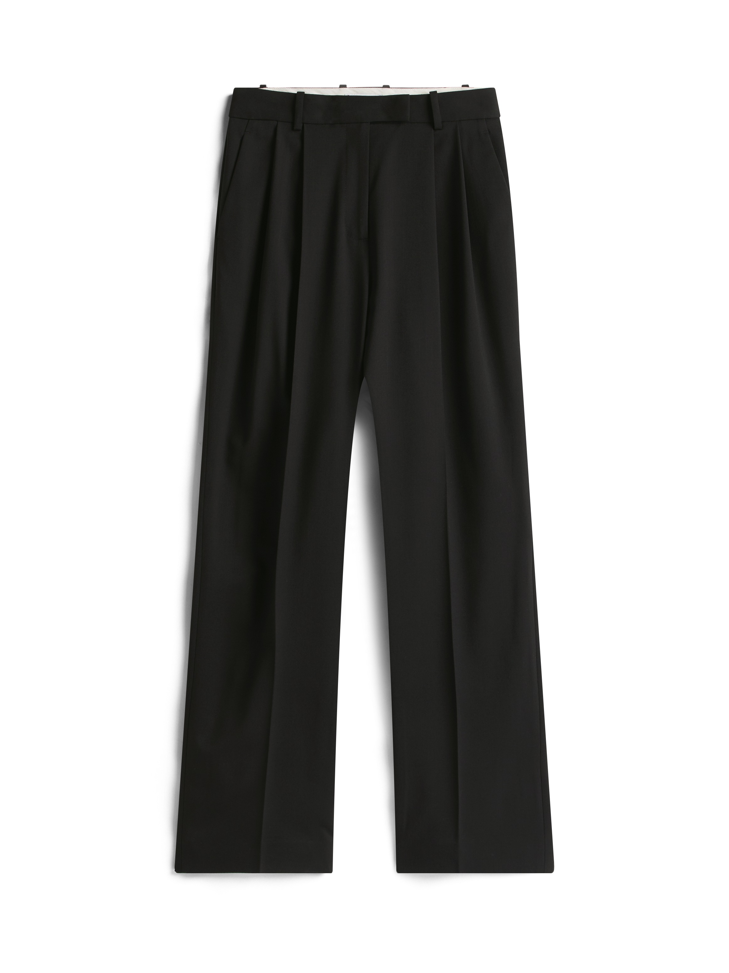 Tommy Hilfiger Anzughose »TIMELESS WOOL RLXD STRT PANT«, mit Wolle