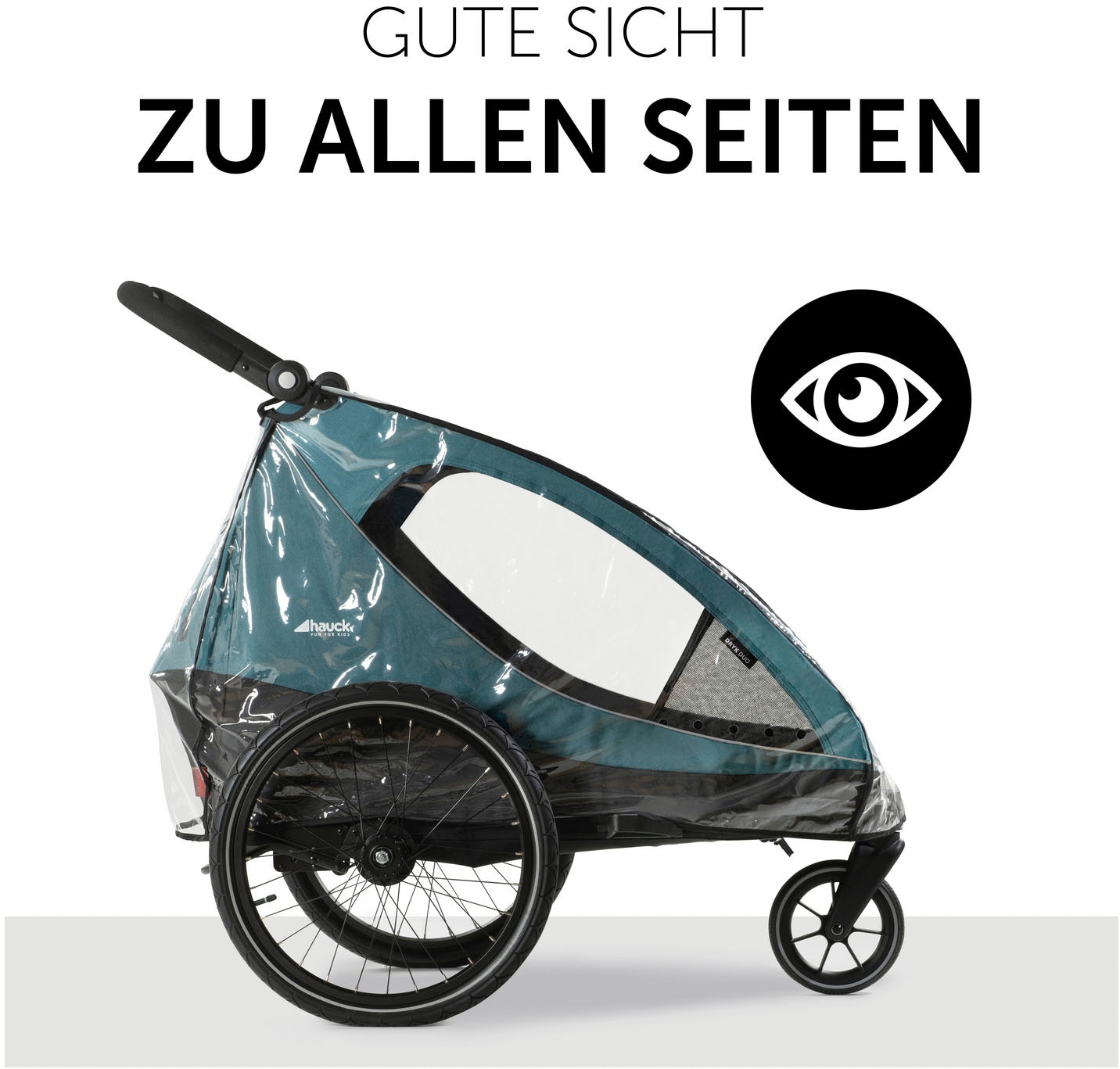 Hauck Regenverdeck »Dryk Duo Raincover«
