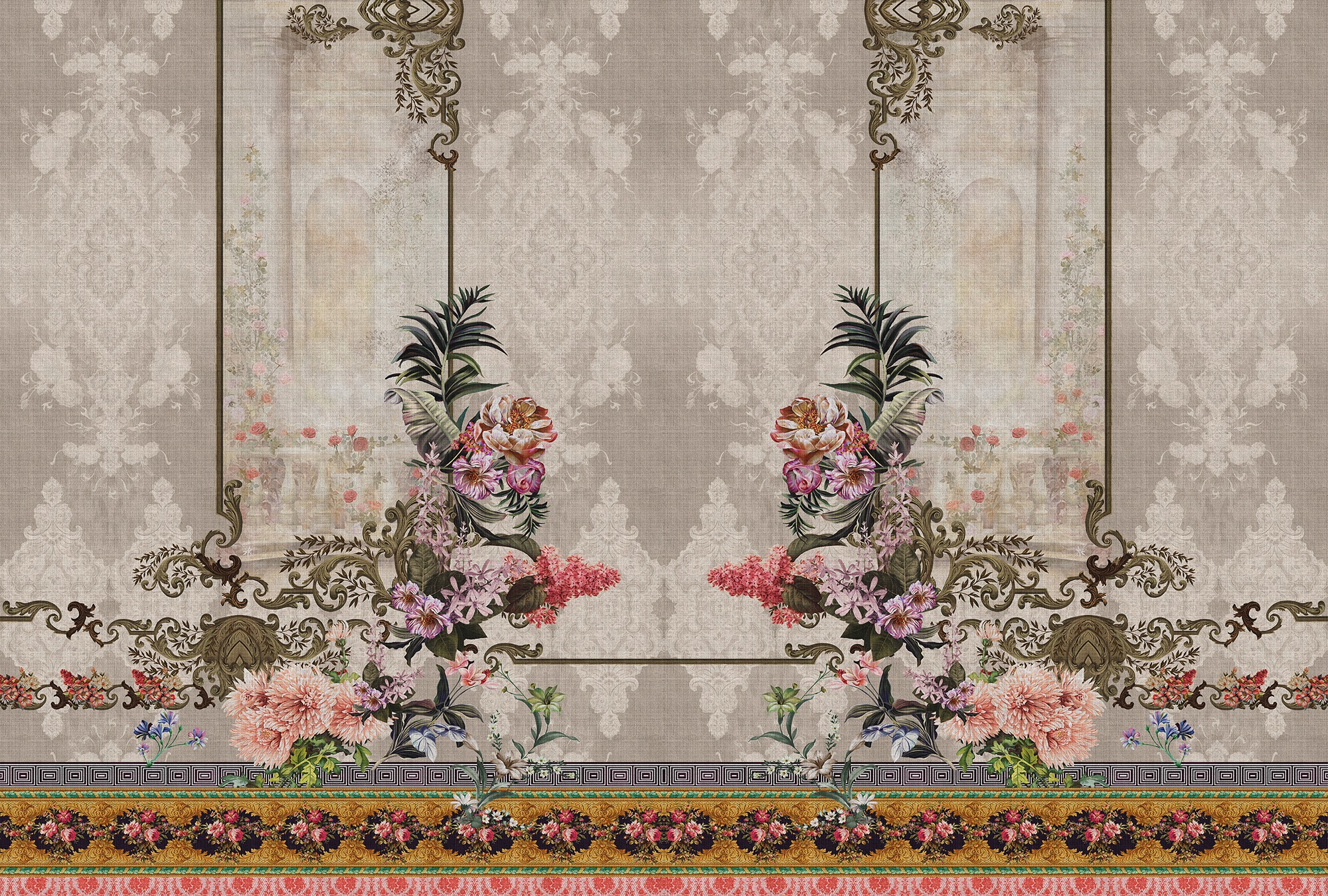 living walls Fototapete »Walls by Patel Oriental Garden« glatt Vlies, Wand günstig online kaufen