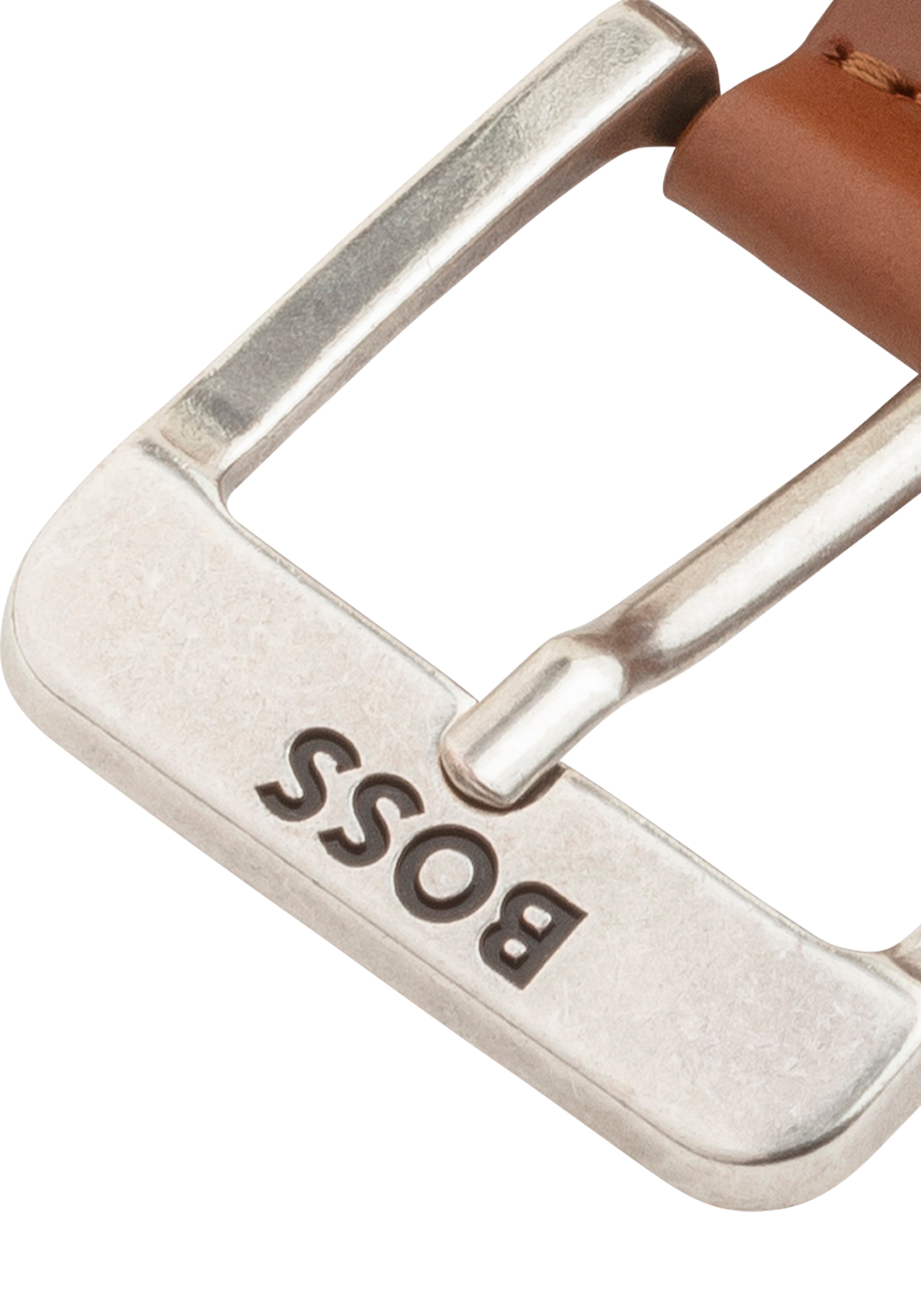 BOSS Ledergürtel »Jemio_Sz40«, mit BOSS Schriftzug