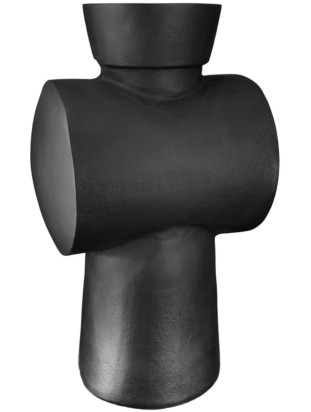 Dekovase »Vase Train, Höhe ca. 32 cm, aus Aluminium, nicht wasserdicht«, (1 St.),...