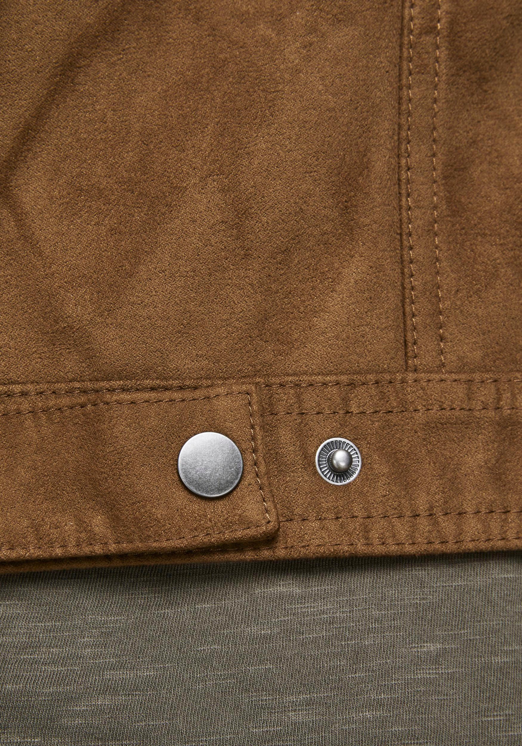 Jack & Jones Bikerjacke »ROCKY JACKET«, ohne Kapuze
