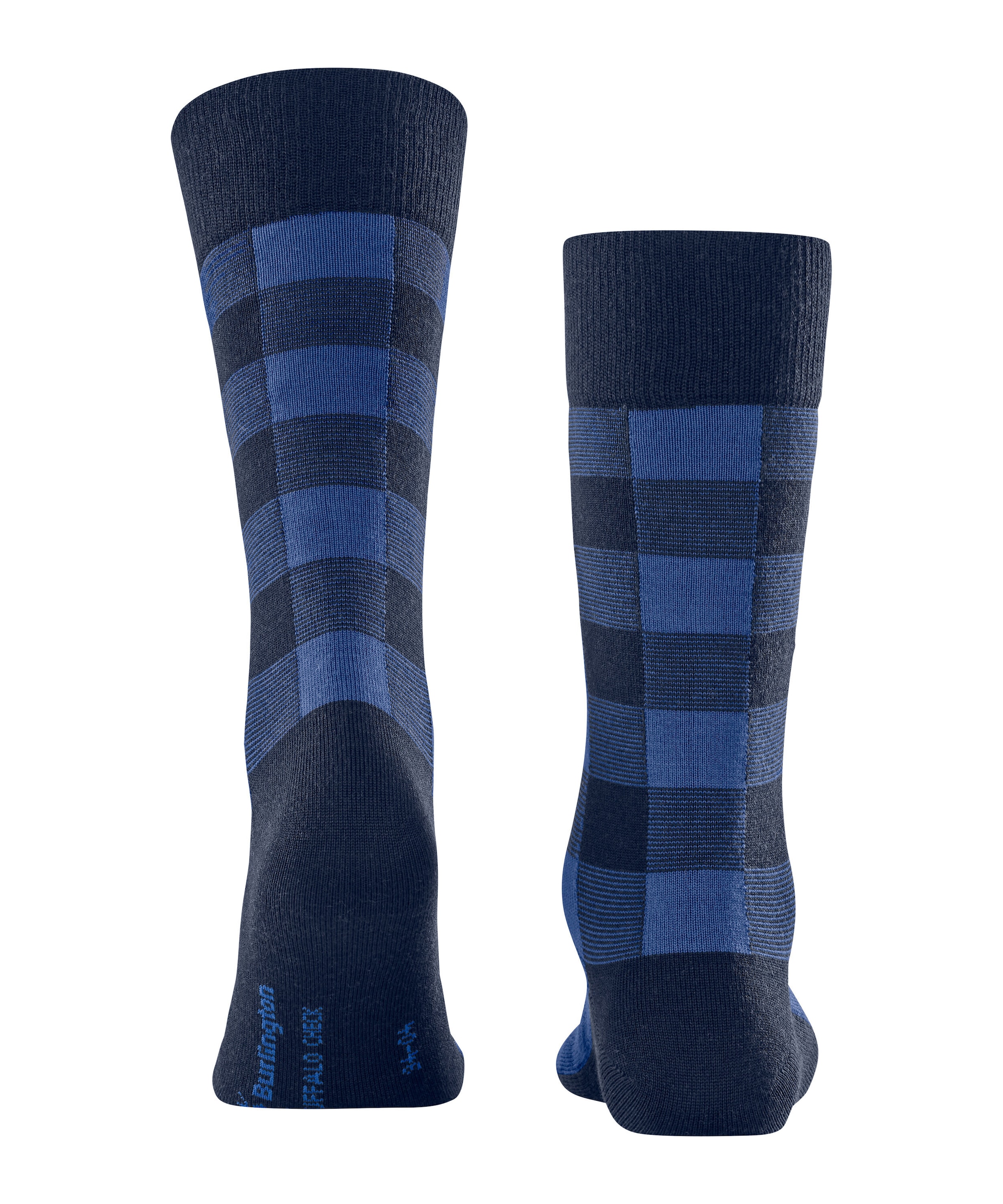 Burlington Socken »Buffalo Check« Einheitsgröße 40-46, wärmende Wollmischung, Holzfäller-Karo
