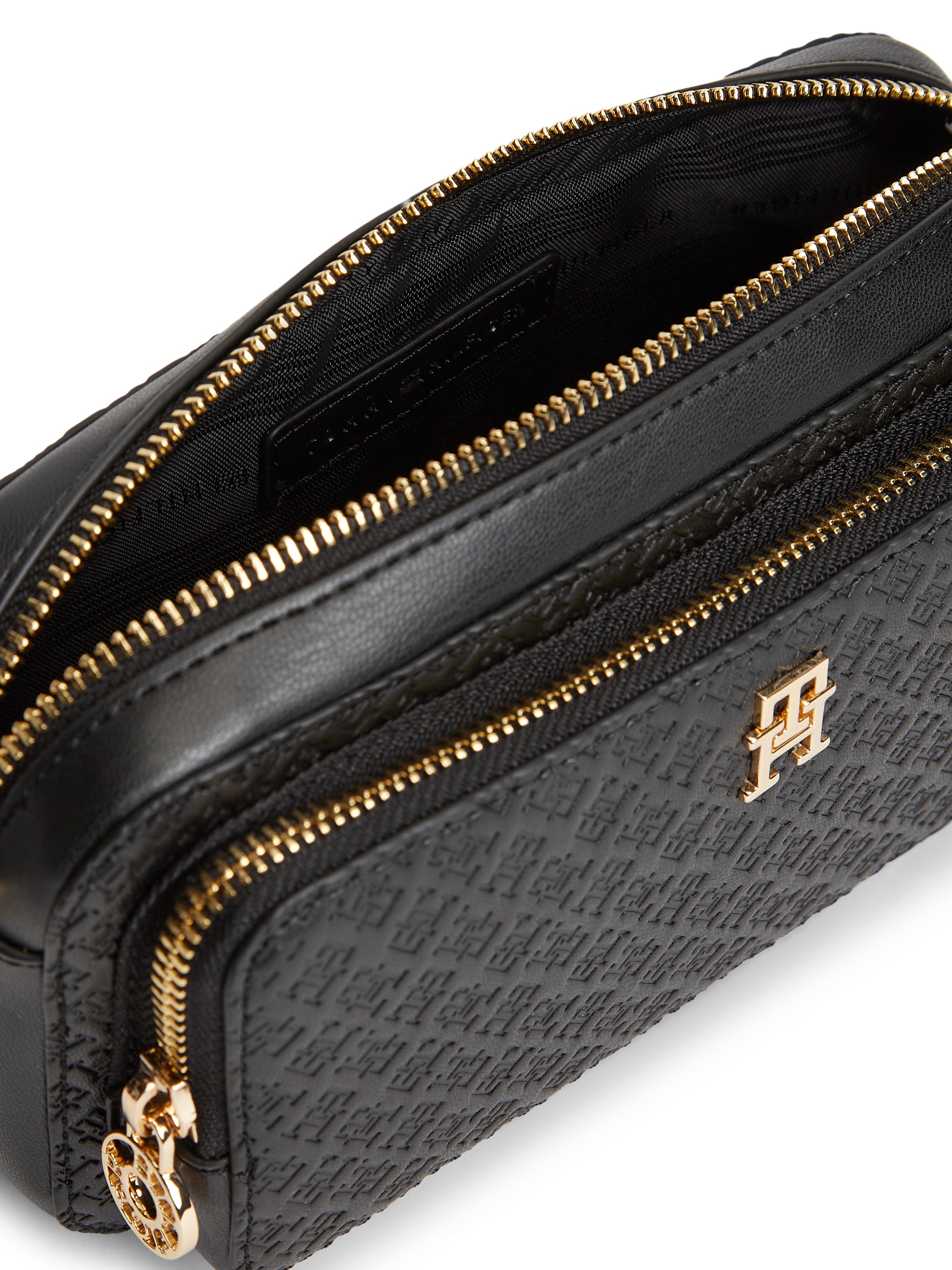 Tommy Hilfiger Mini Bag »TH DAILY CAMERA BAG MONO« Damen Umhängetasche, Tragetasche, Handtasche mit goldfarbenen Details