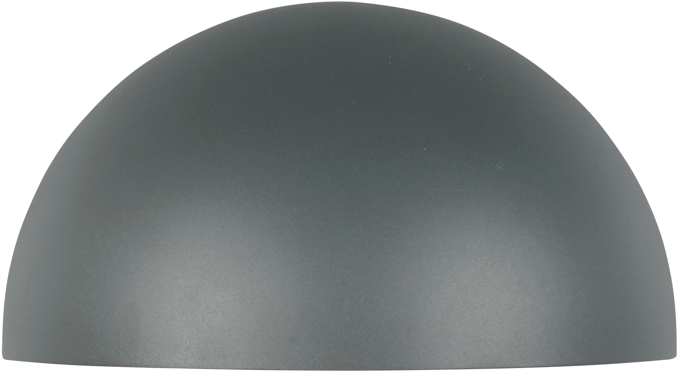 TRIO Leuchten Außen-Wandleuchte »MAAS, Hauswand Leuchte Downlight kugelförmig Metall Aluminium IP44«, 1 flammig, Leuchtmittel E27 | Leuchtmittel wechselbar, exkl 1x E27 max 10W, Breite 27cm Höhe 14cm, Leuchtmittel wechselbar