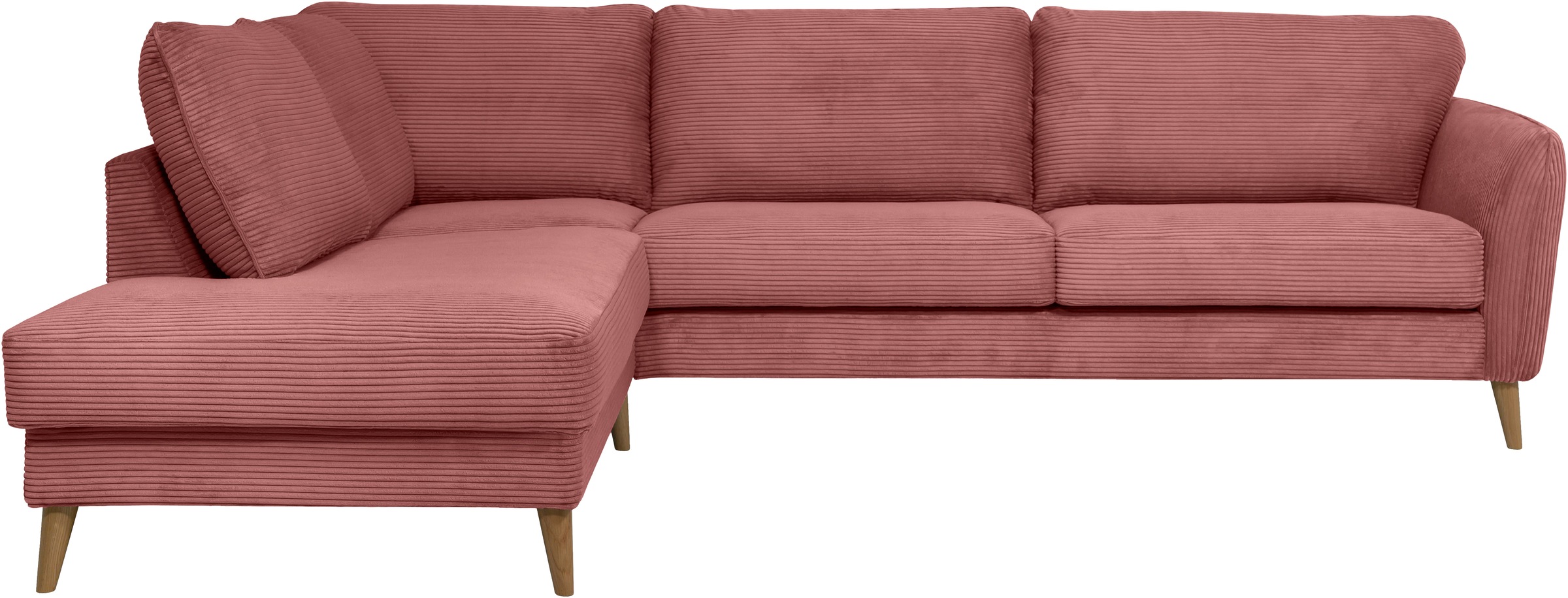 Home affaire Ecksofa "MARSEILLE 278/202 cm, L-Form, Ottom. rechts/links", M günstig online kaufen
