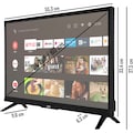 JVC LED-Fernseher »LT-24VAH3055«, 60 cm/24 Zoll, HD-ready, Android TV, HDR, Triple-Tuner, Google Play Store, Bluetooth