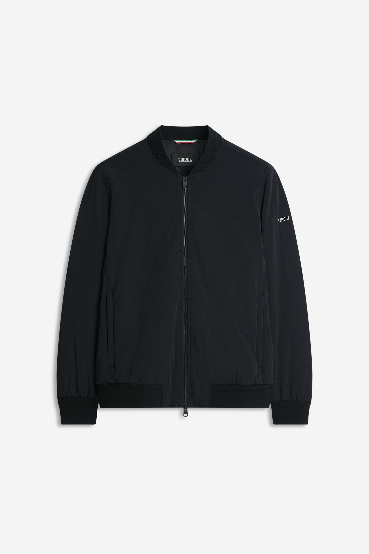 Cinque Blouson »CIRAPID_S« Regular Fit, 2-Wege-Zipper, Rippstrickkrage und Bündchen