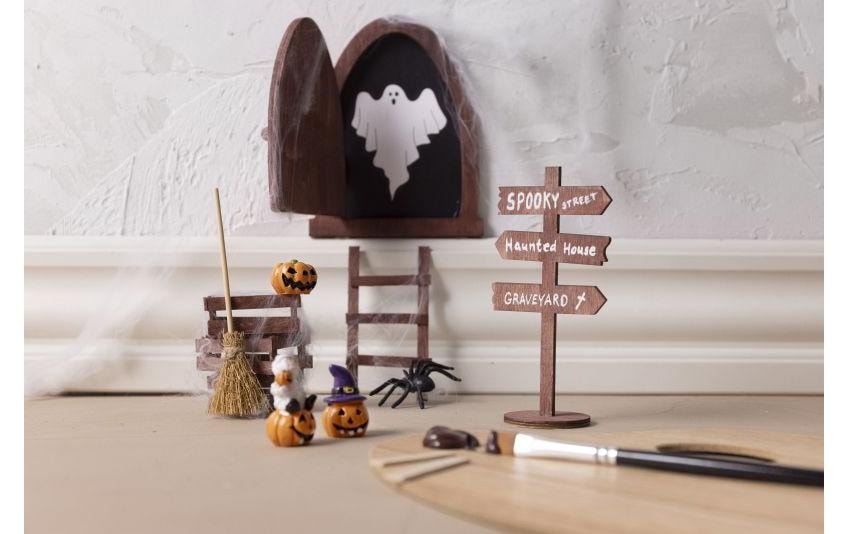 creativ company Kreativset »Halloween Wichteltür 12-teilig«