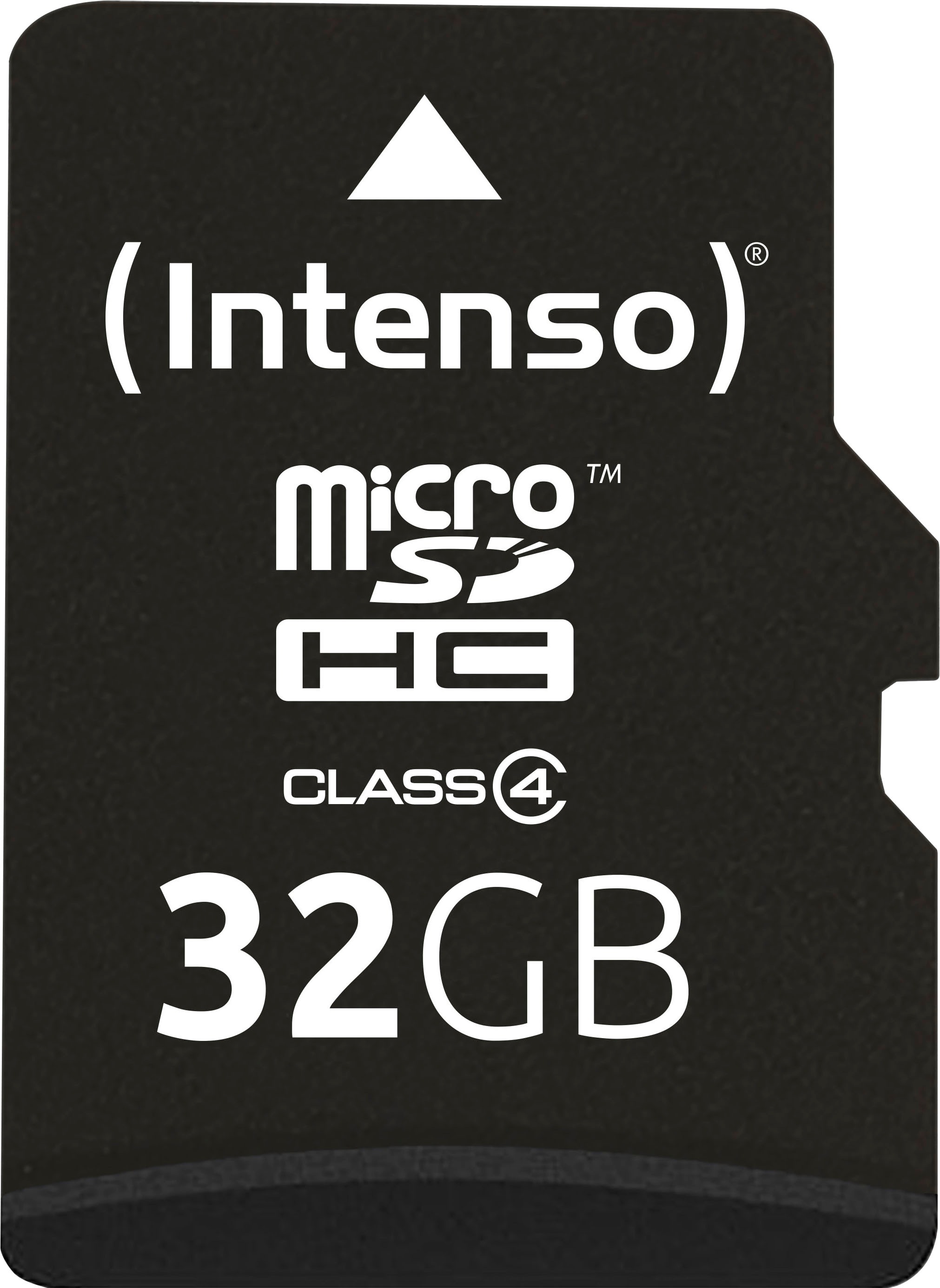 Intenso Speicherkarte »microSDHC Class 4 + SD-Adapter«, (Class 4)