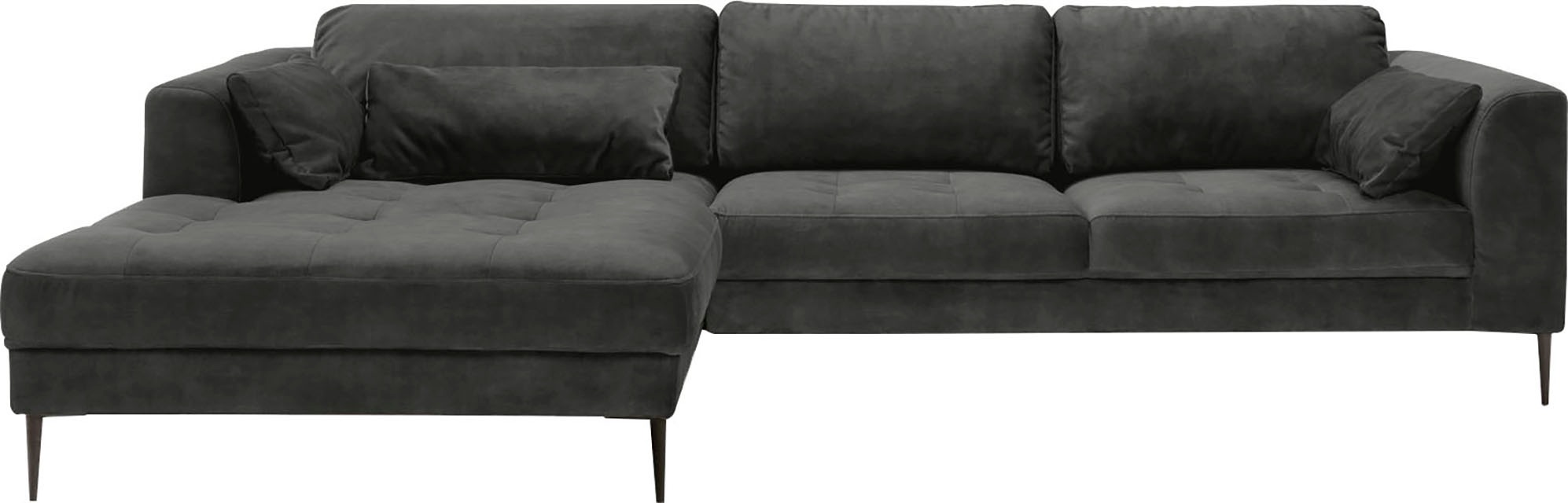 TRENDMANUFAKTUR Ecksofa »Luzi, wahlweise mit Schlaffunktion & Bettkasten. O günstig online kaufen