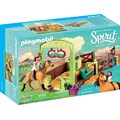 Playmobil® Konstruktions-Spielset »Pferdebox Lucky & Spirit (9478), Spirit Riding Free«, (57 St.), Made in Europe