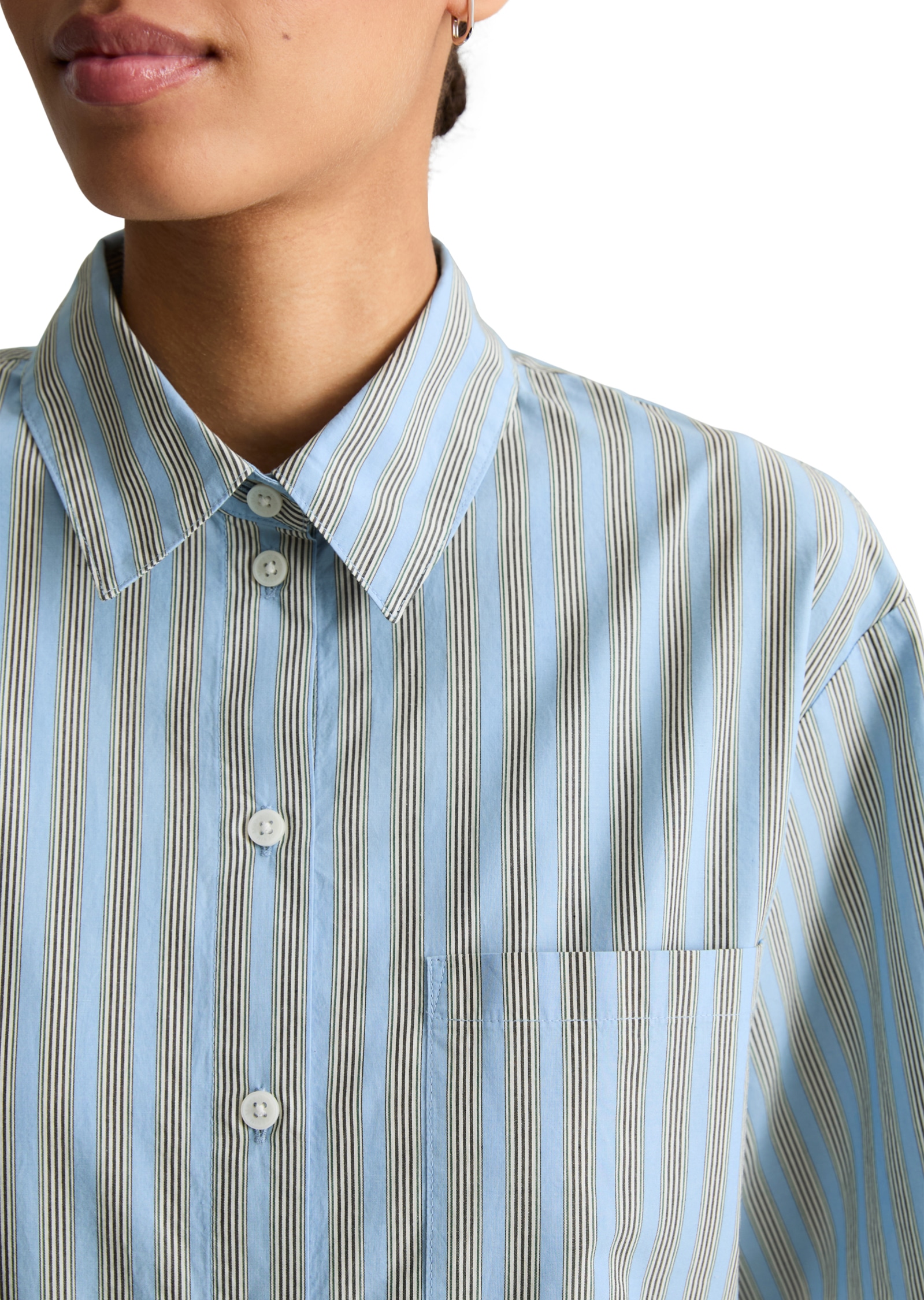 Marc O'Polo DENIM Kurzarmbluse