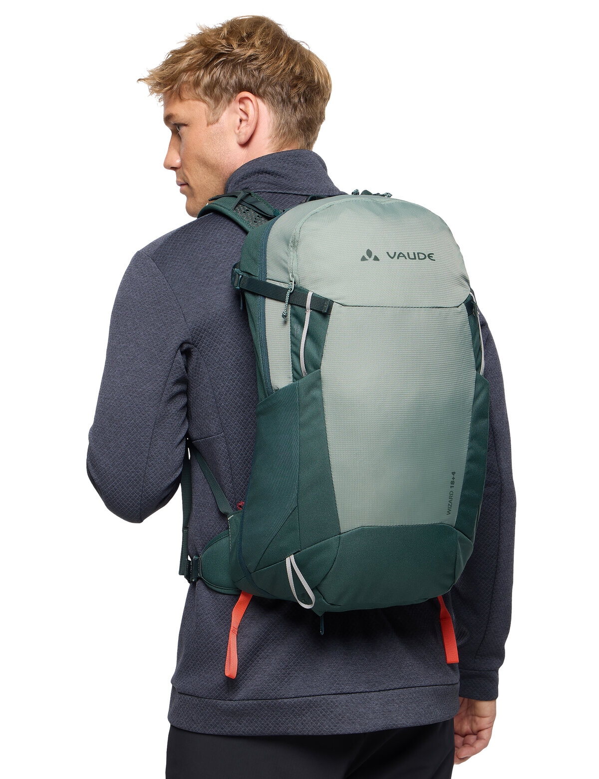 VAUDE Rucksack »Wizard 18+4« mit zwei seitlichen Netztaschen, inklusive Regenhülle
