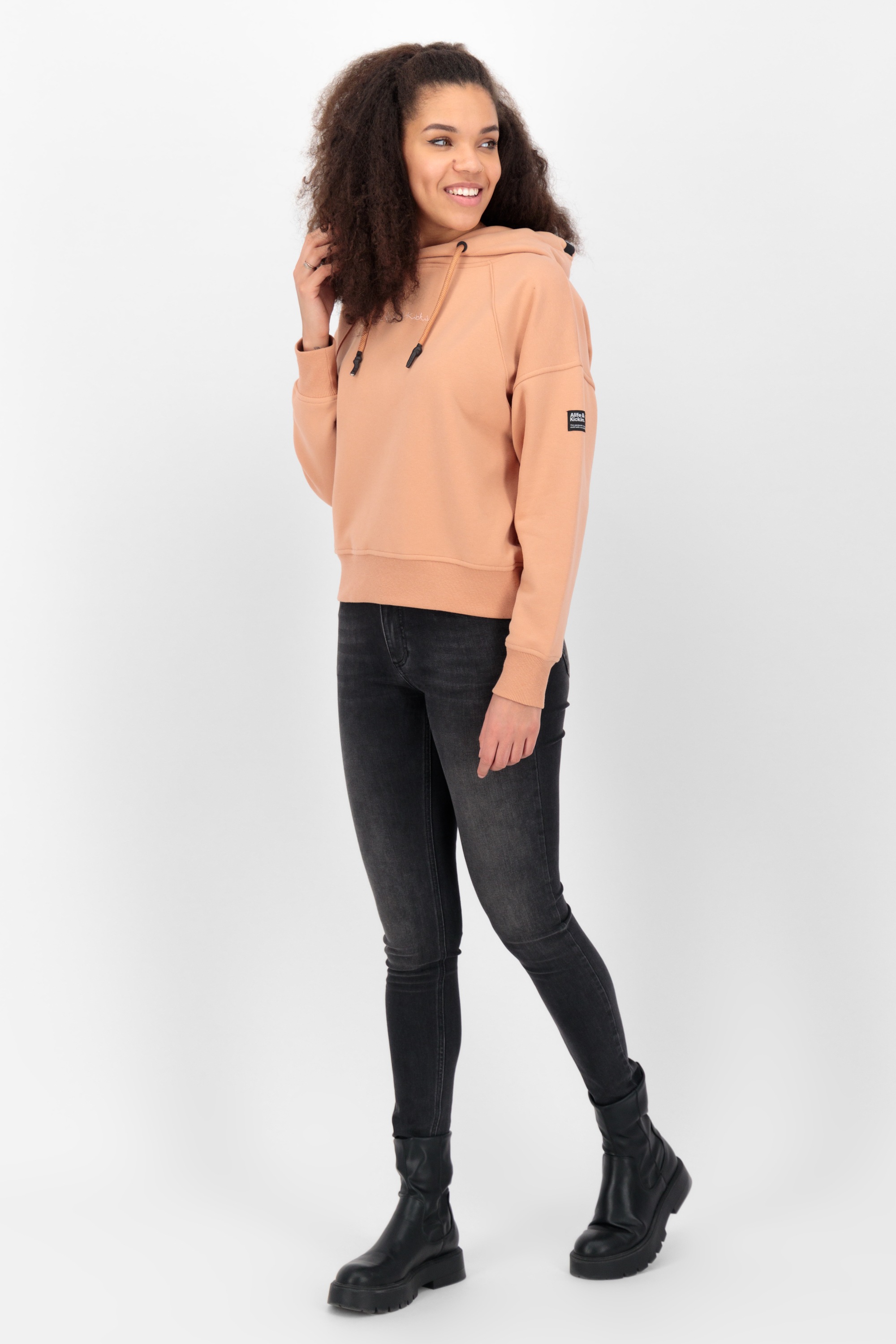 Alife & Kickin Kapuzensweatshirt »Damen JessyAK A«
