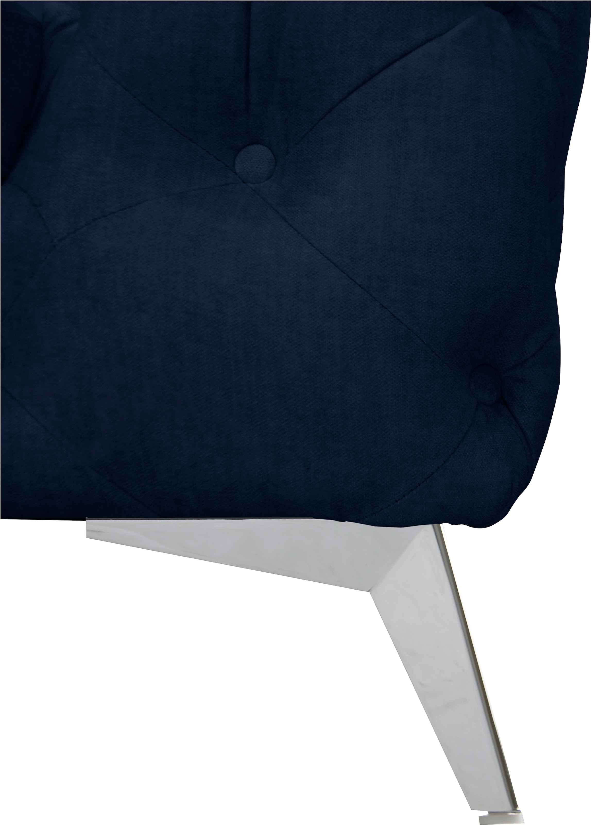 Leonique Chesterfield-Sofa »Glynis«, aufwändige Knopfheftung, moderne Chesterfield Optik, Fußfarbe wählbar
