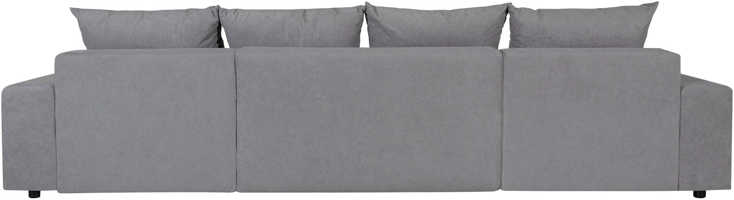 OTTO home Wohnlandschaft »Jessy U-Form, B: 313 cm, in Cord & weiteren Bezügen« Schlaffunktion, Bettkasten, Tonnentaschenfederkern-Polsterung