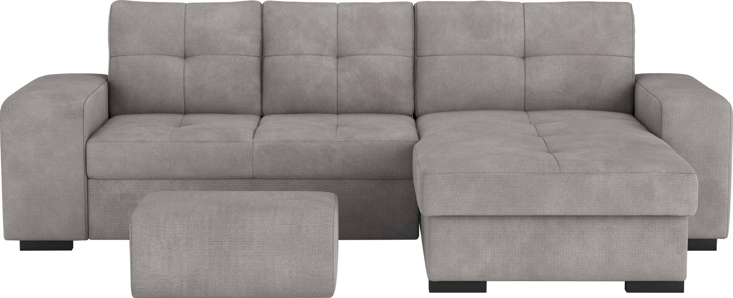 COTTA Ecksofa »Mattina L-Form«, mit Hocker, wahlweise mit Bettfunktion & Be günstig online kaufen