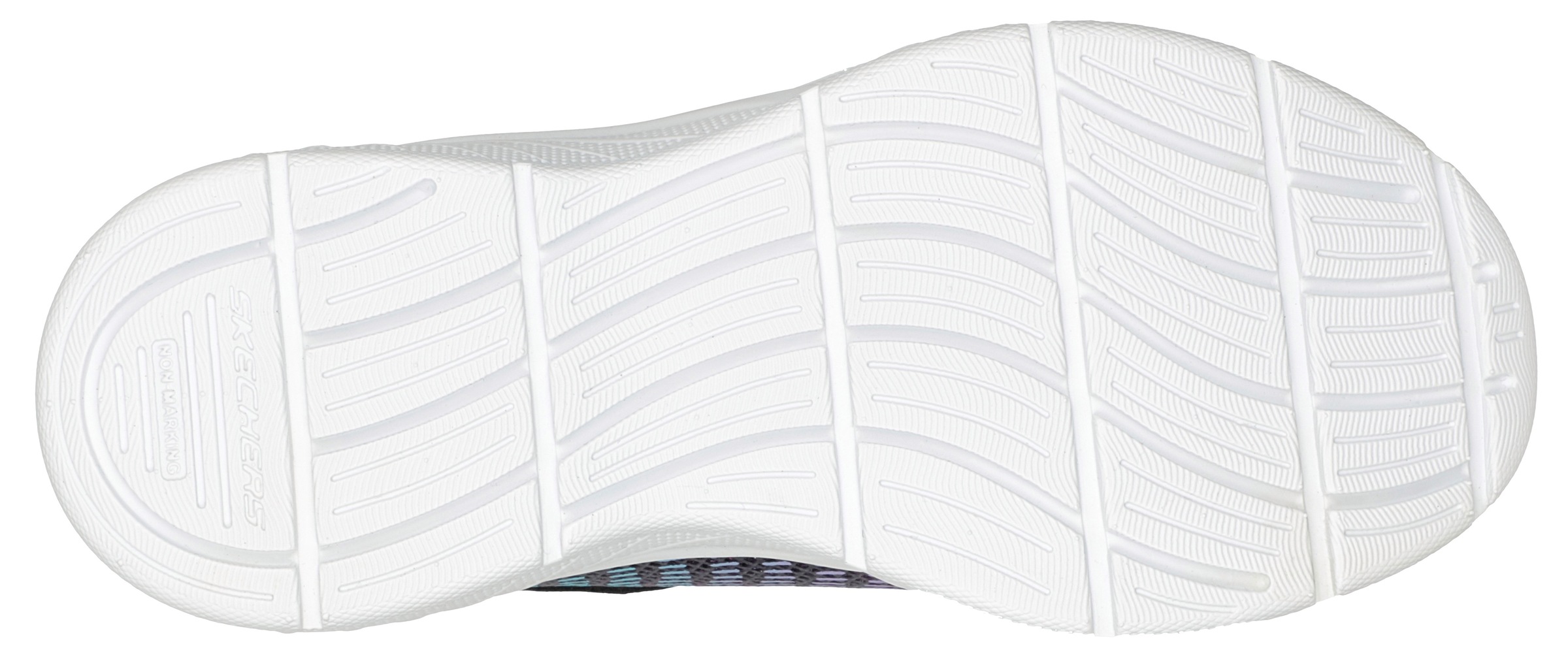 Skechers Sneaker »MICROSPEC PLUS«, Freizeitschuh, Klettschuh, Slip-On Sneaker mit Farbverlauf
