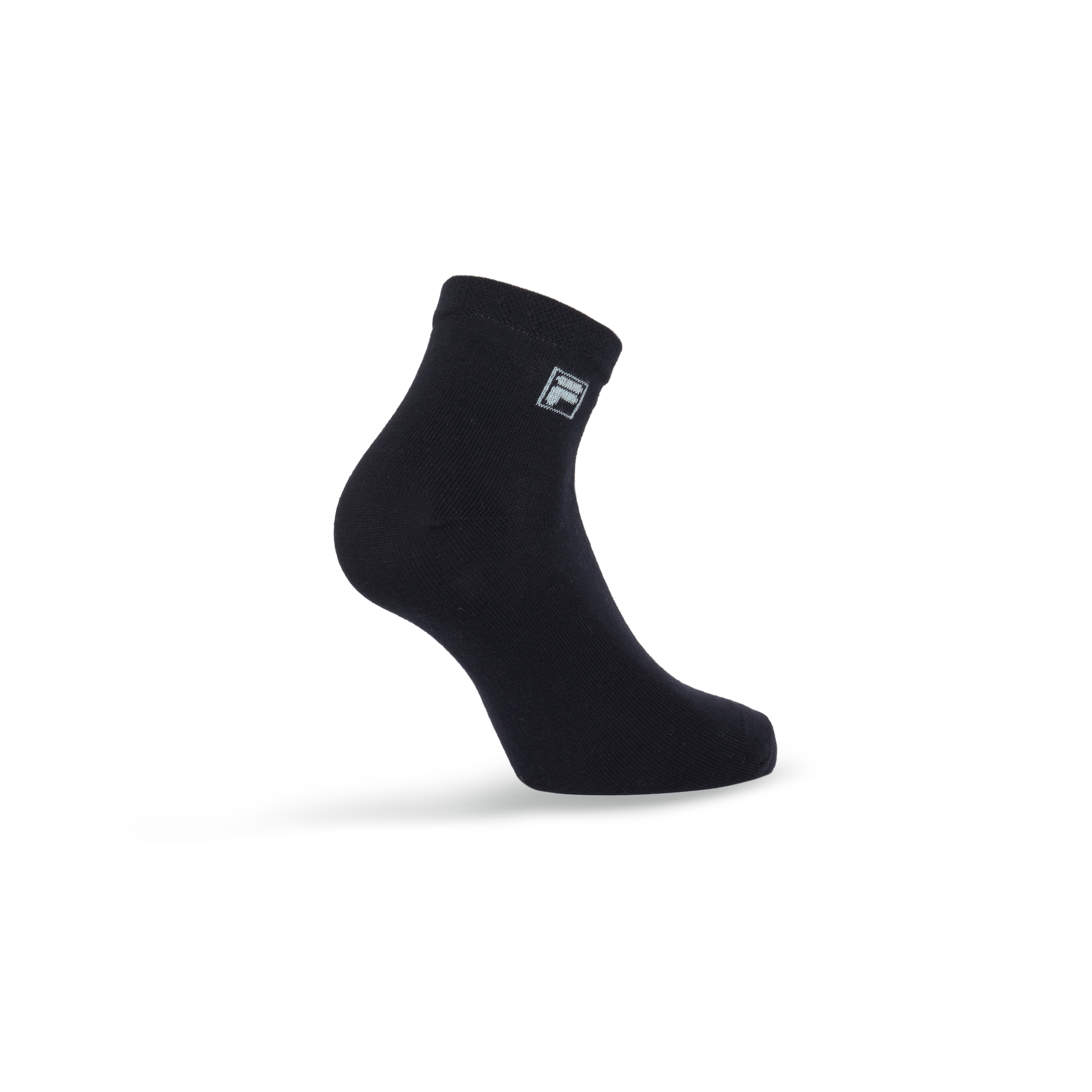 Fila Kurzsocken »UNISEX QUARTER PLAIN SOCKS«, (3 Paar), mit eingestrickem Logo