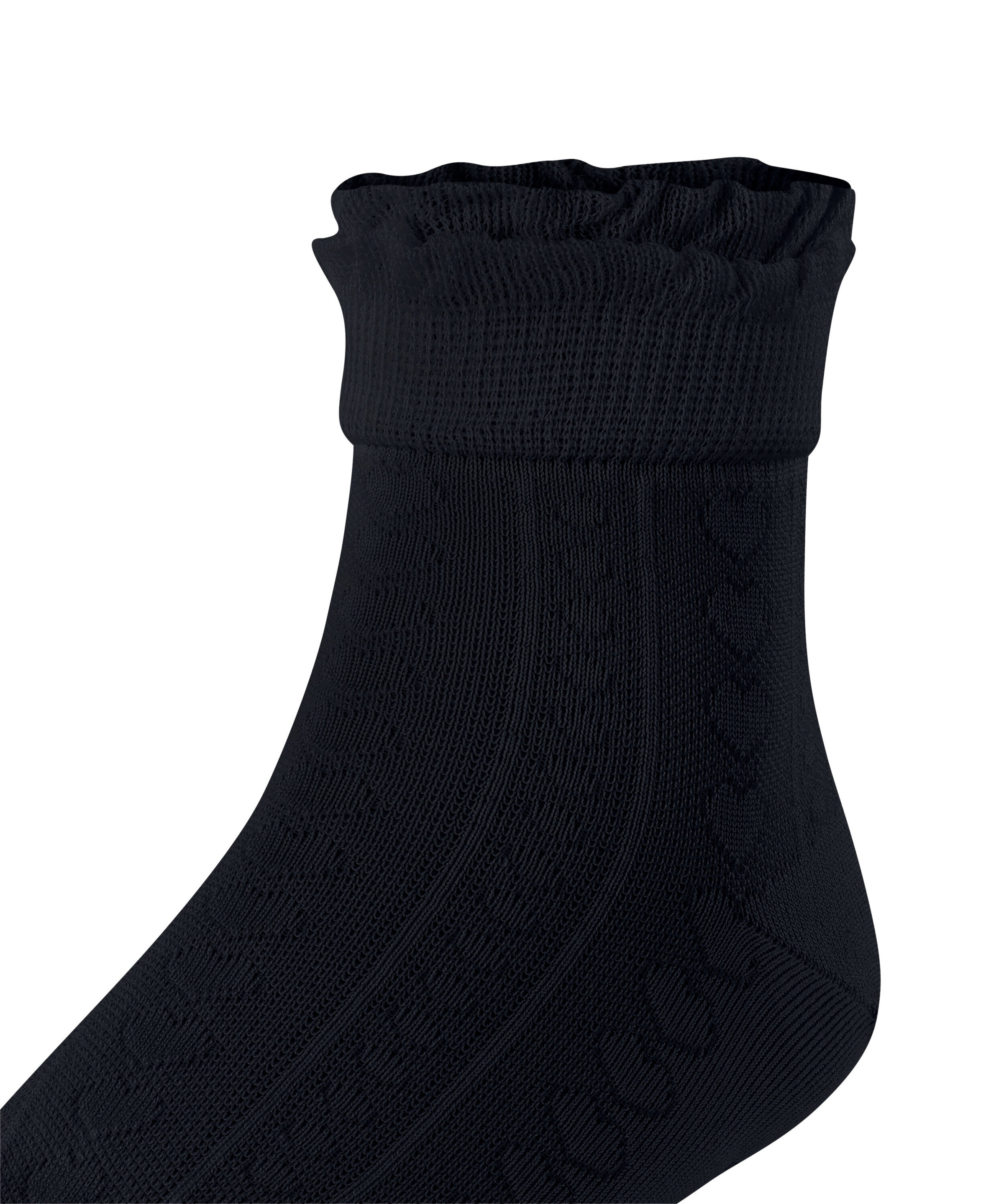 FALKE Socken »Romantic Net« mit feiner Ajourmusterung, für Kinder, aus Fil d’Écosse Baumwolle