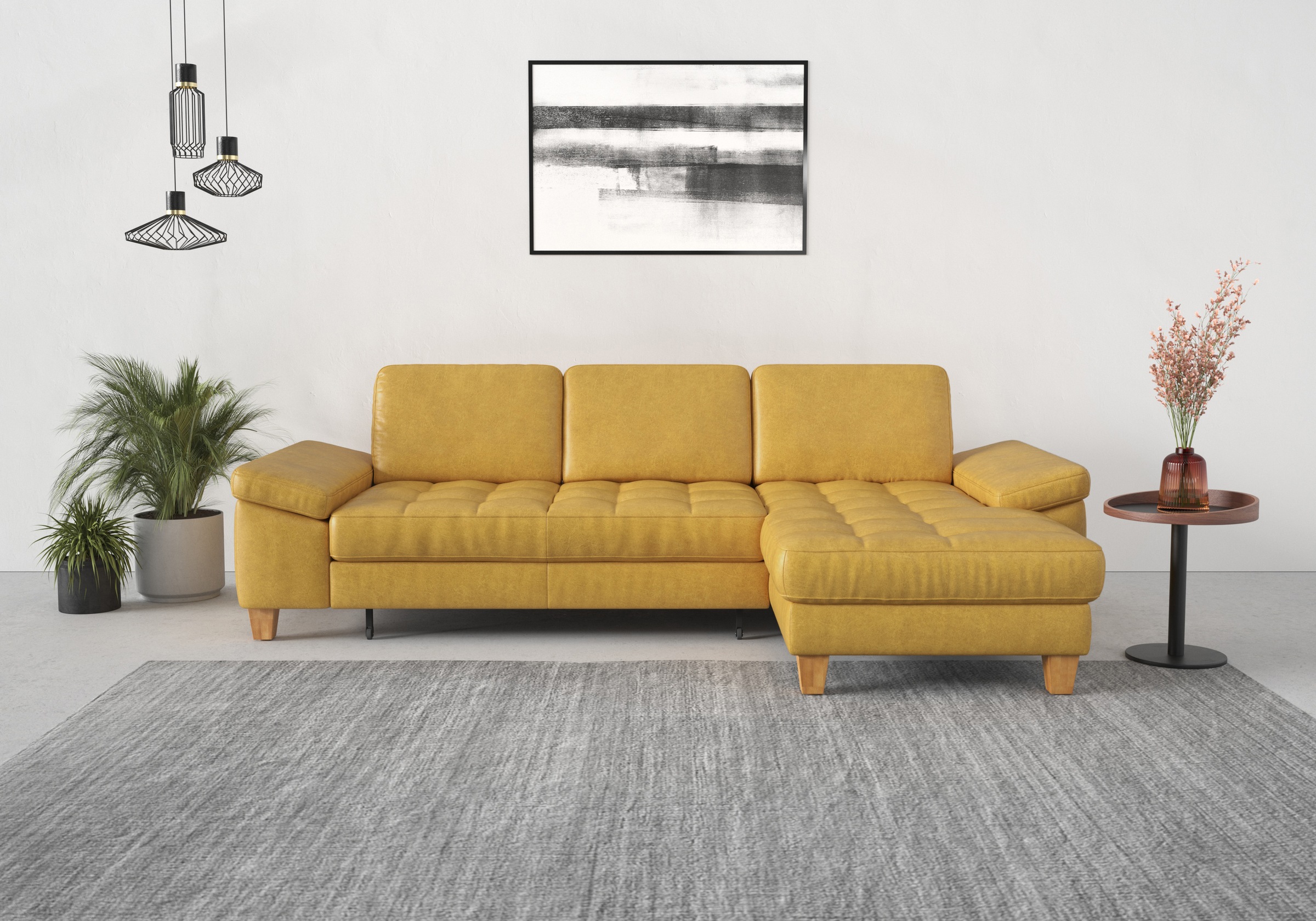 sit&more Ecksofa »Westham L-Form« mit Recamiere, mit oder ohne Bettfunktion günstig online kaufen