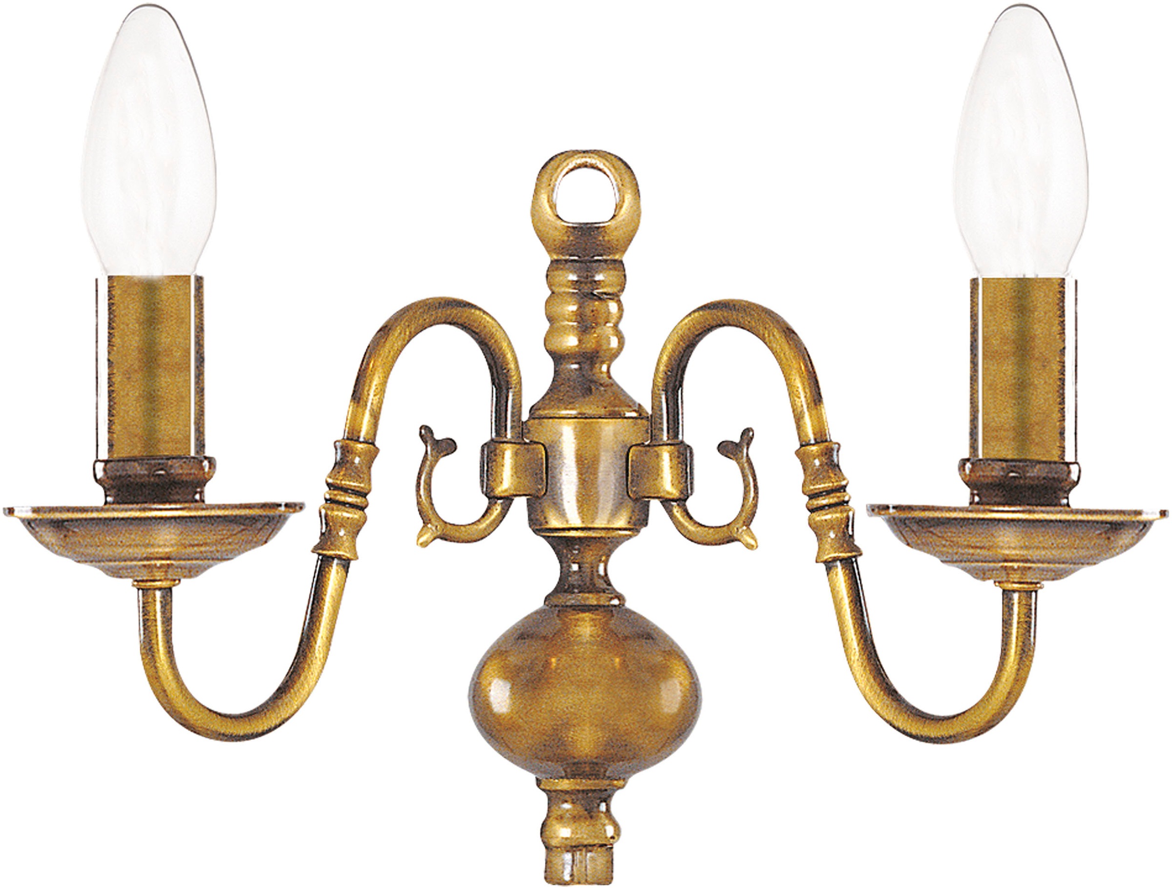 Searchlight Wandleuchte »Flemish 2Lt Wandleuchte - Messing« E14 1 Stk.