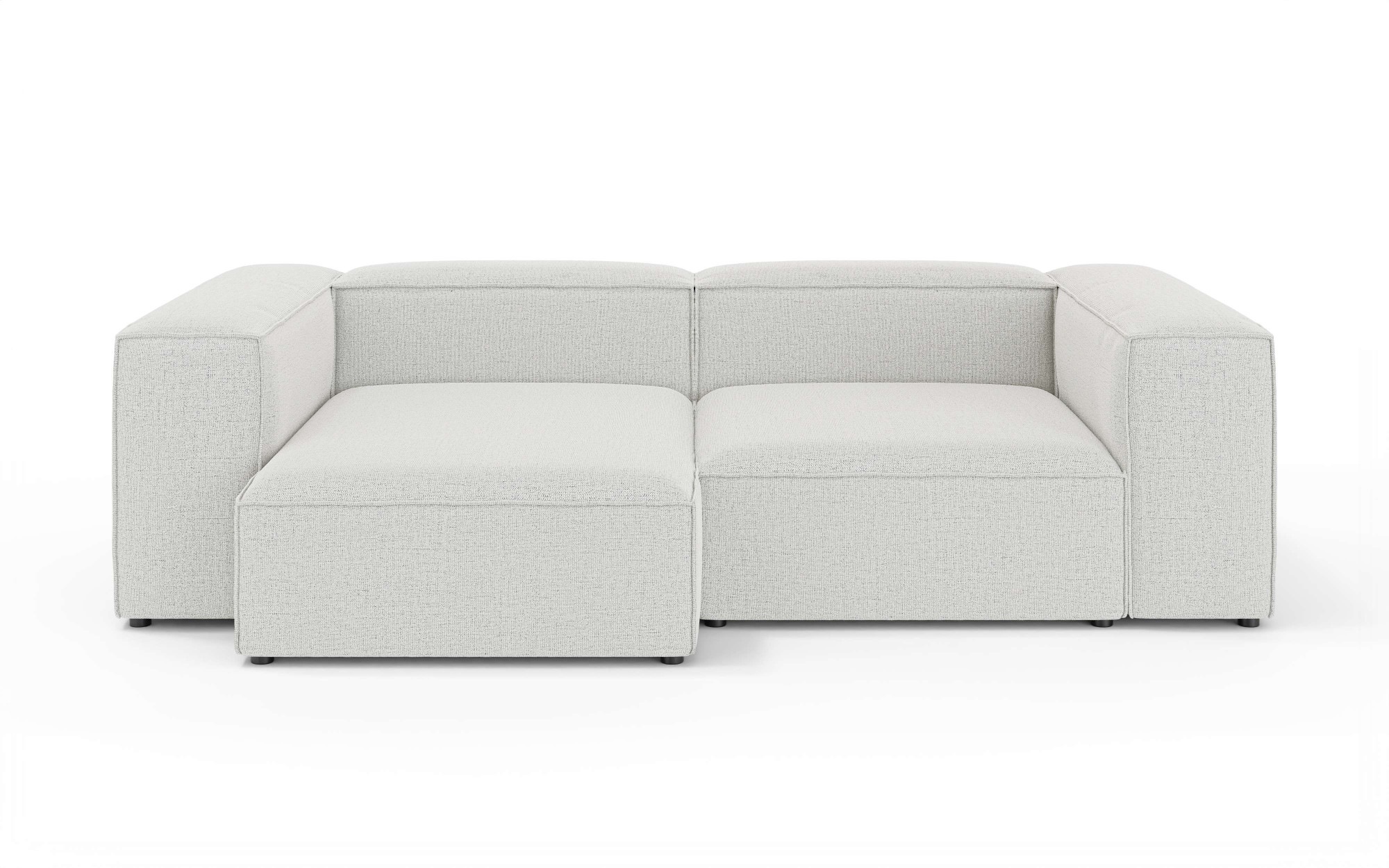 INOSIGN Ecksofa »XL HAILY L-Form, Modularsofa extra tief, Maße B/T/H: 260/160/72 cm«, als Modul oder separat verwendbar, für individuelle Zusammenstellung