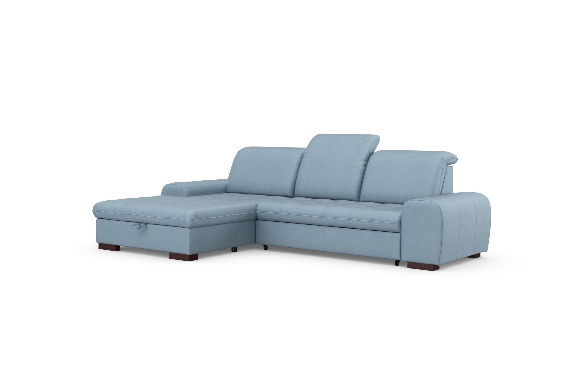 sit&more Ecksofa »Luxor L-Form«, wahlweise mit Bettfunktion, Bettkasten und Kopfteilverstellung