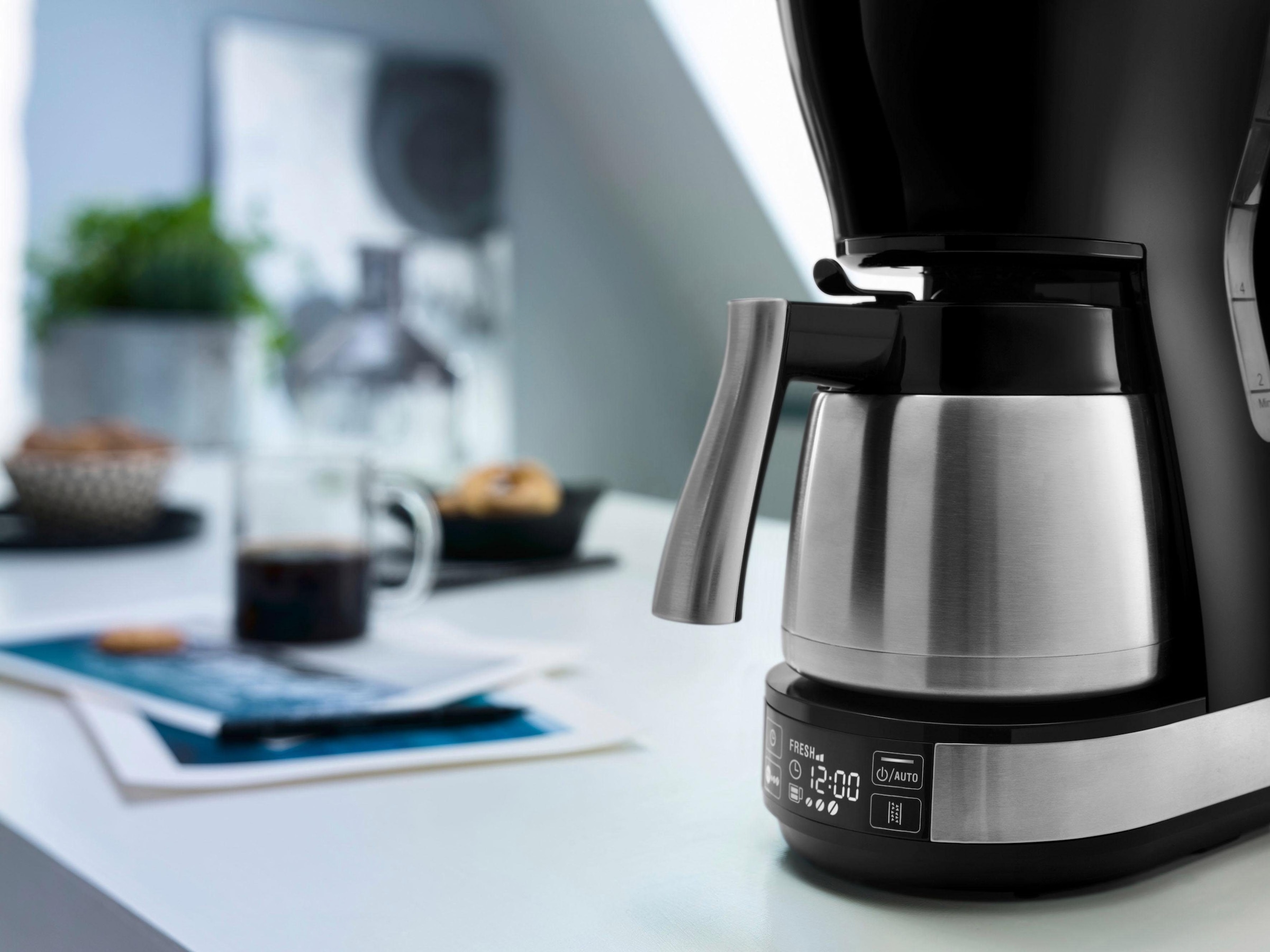De'Longhi Filterkaffeemaschine »ICM 16731«, 1,25 l Kaffeekanne, Papierfilter