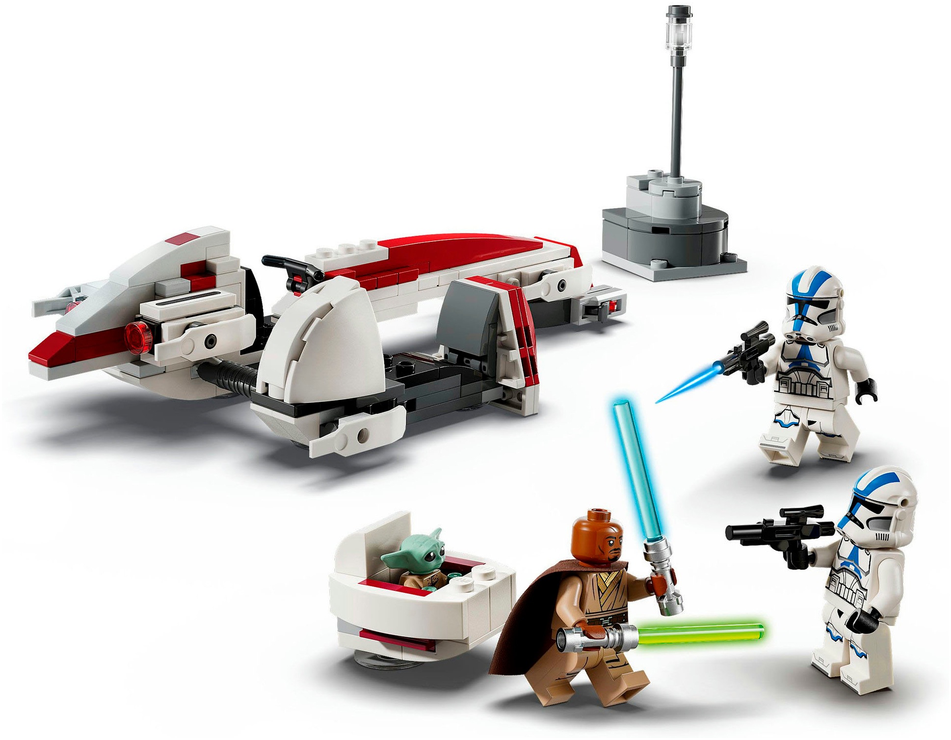 LEGO® Konstruktionsspielsteine »Flucht mit dem BARC Speeder™ (75378), LEGO Star Wars TM«, (221 St.)