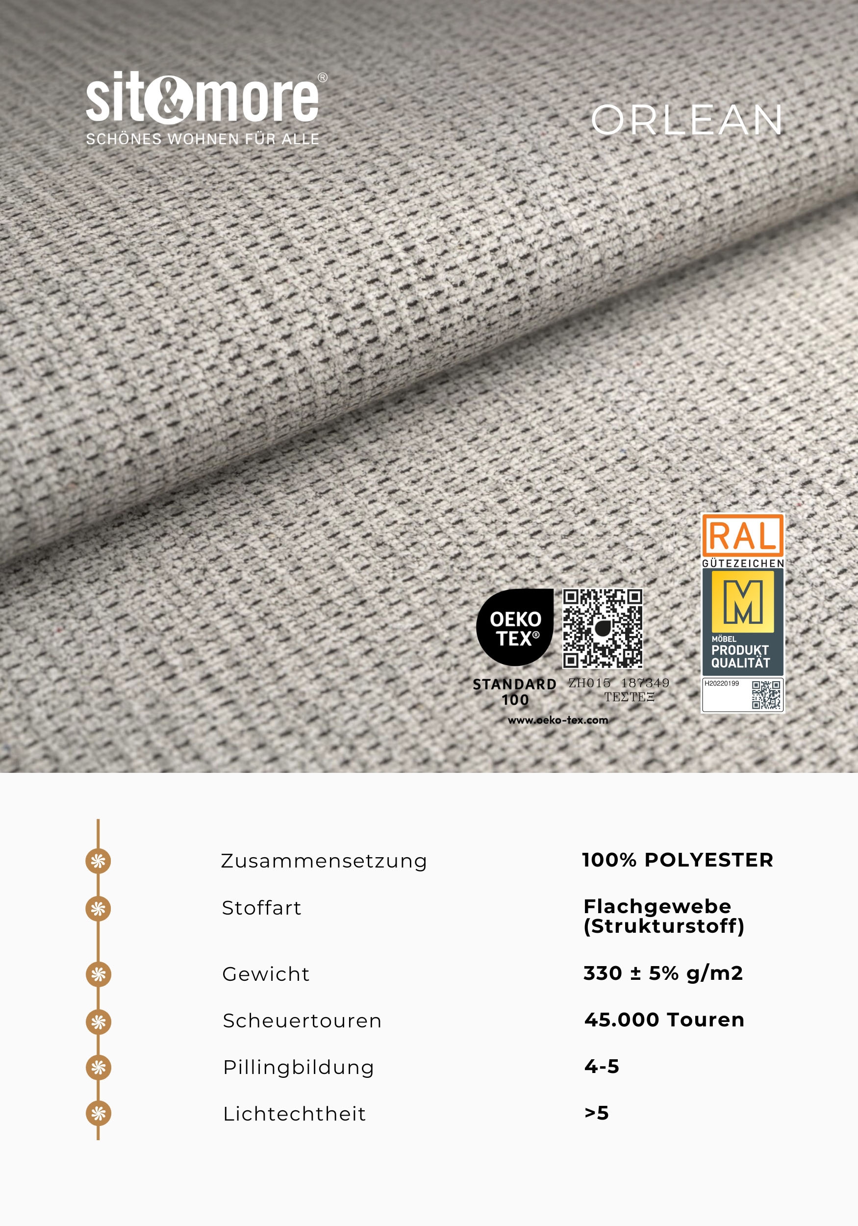 sit&more Wohnlandschaft »Valantine U-Form, B: 349 cm« mit Arm- & Kopfteilverstellung, optional mit Schlaffunktion