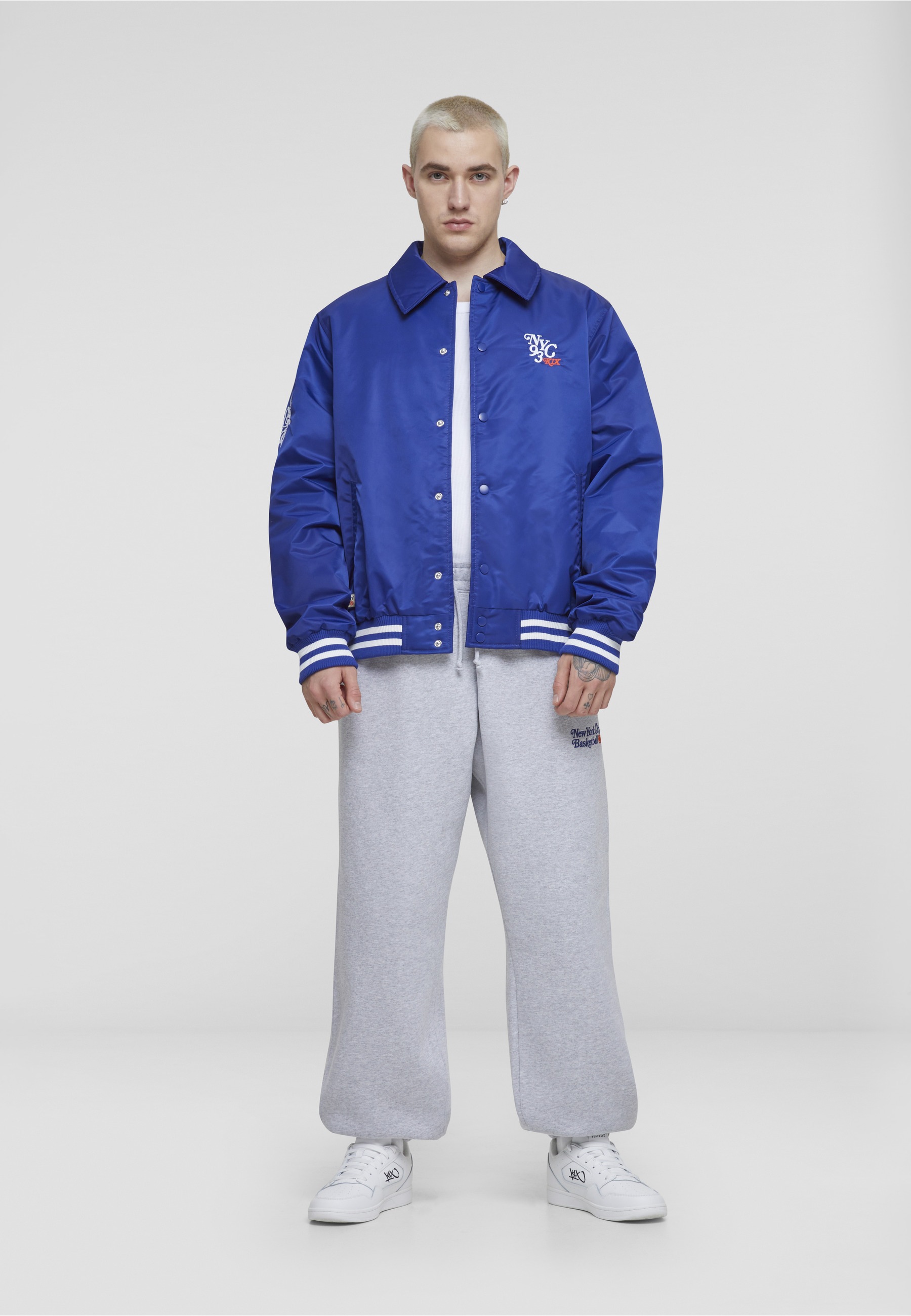 K1X Allwetterjacke »K1X Herren KXM241-009-1 K1X NYC Varsity Jacket« 1 Stk. tlg. ohne Kapuze