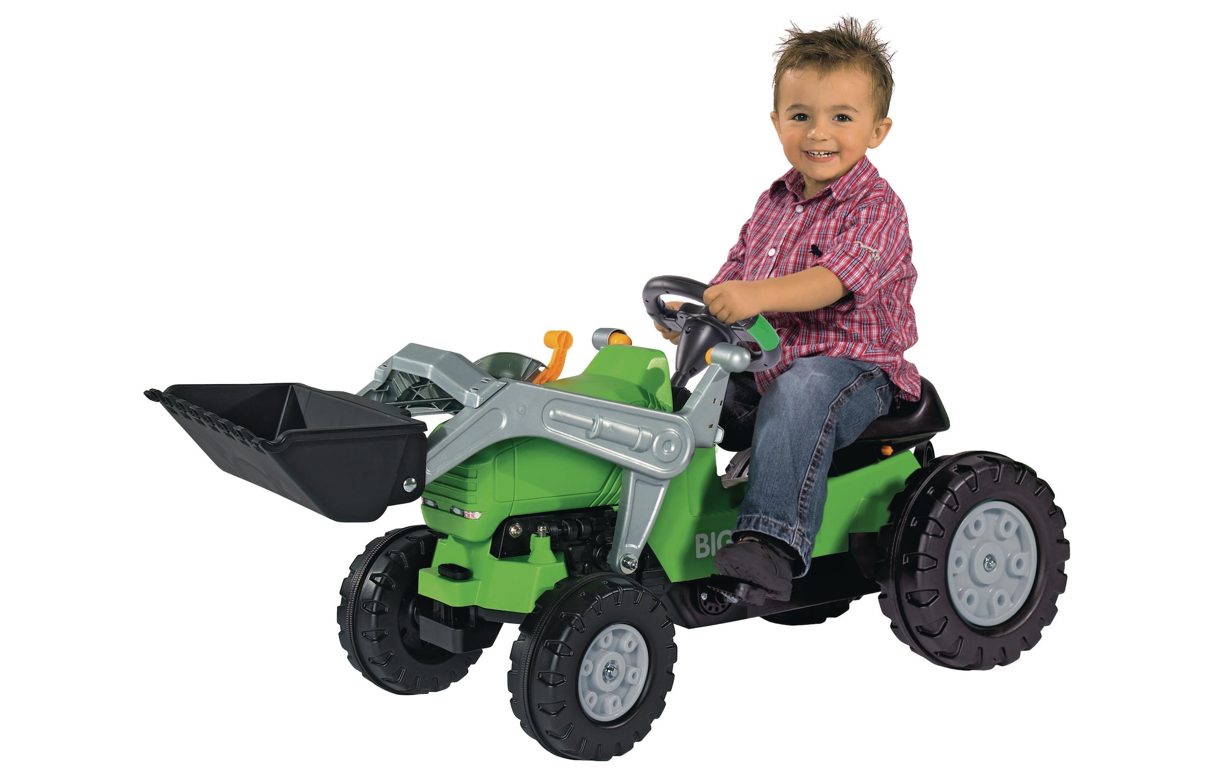 BIG Spielfahrzeug-Lenkrad »BIG Tractor Sound Wheel« mit Soundfunktion