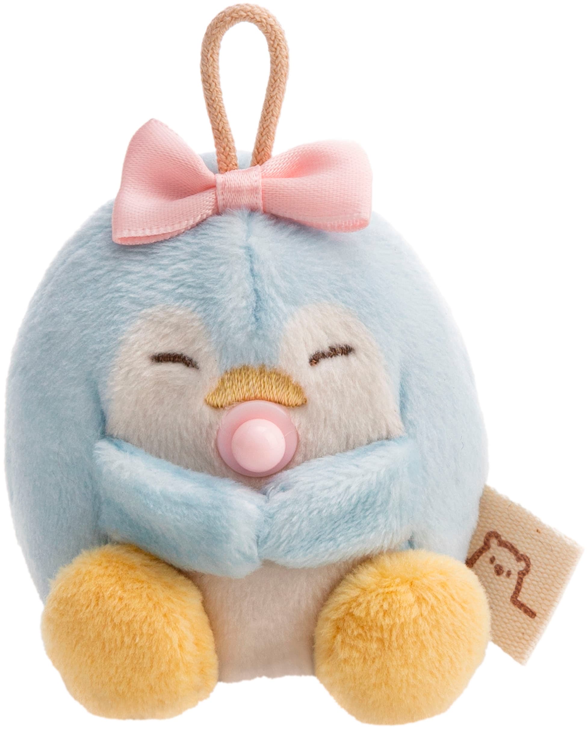 Nici Kuscheltier »mymochi, Set Pinguin Waddle 7cm mit Ball & Bettchen mit Karabiner« in Geschenkbox