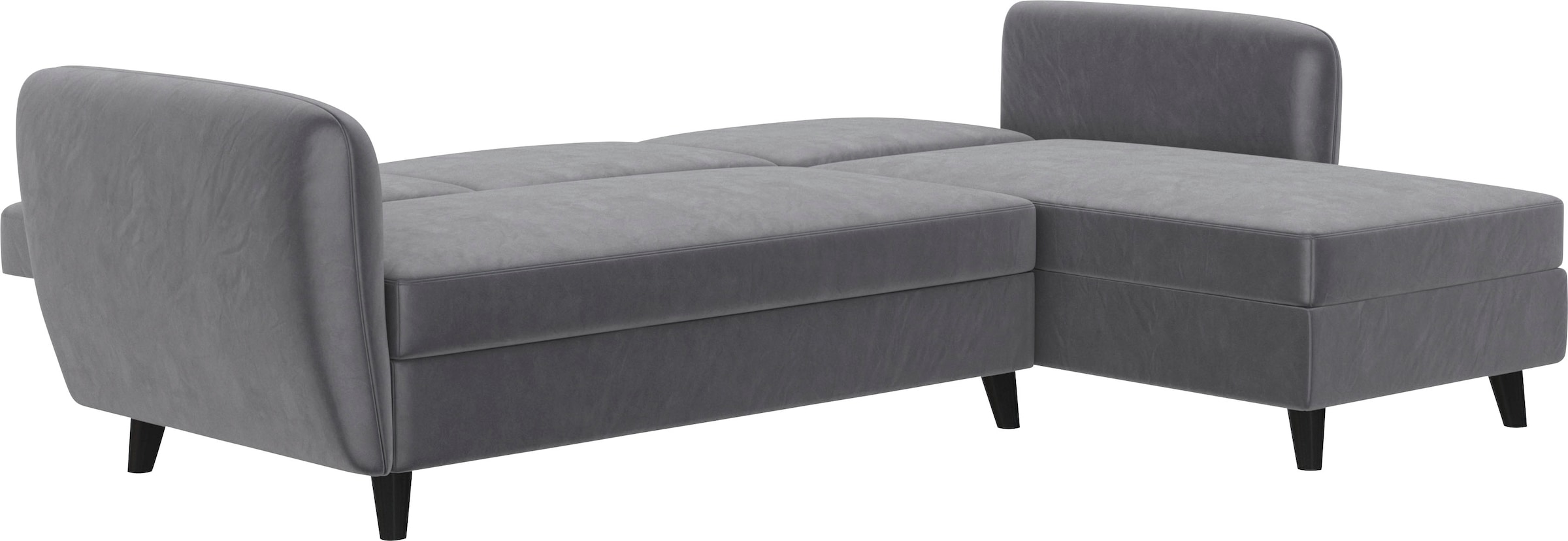 Dorel Home Ecksofa »Perry, L-Form,« Rückenlehne, verschiedene Farbvarianten, Sitzhöhe 43 cm, Breite 219 cm