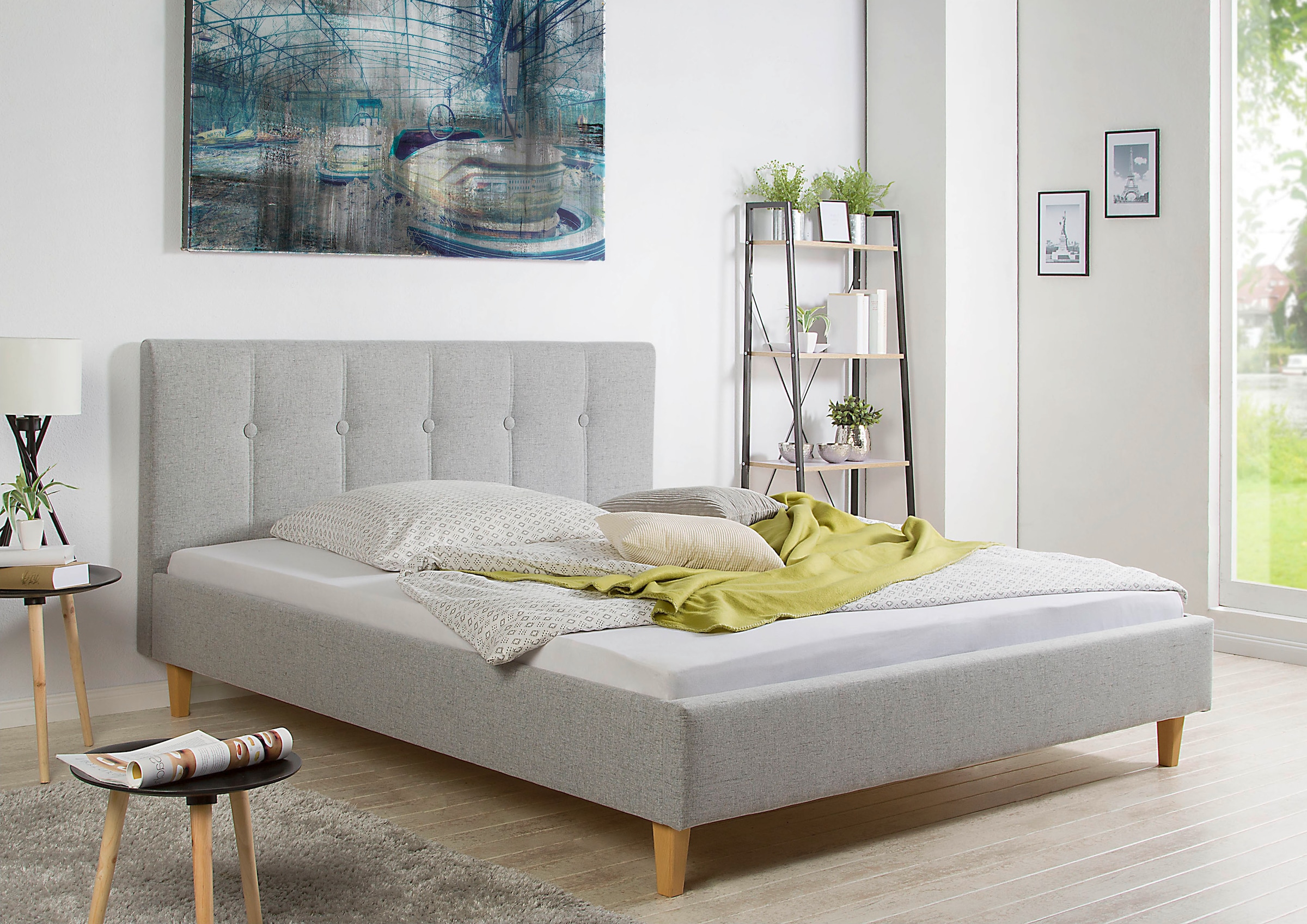 Maintal Polsterbett "Gustine" Bettseiten zerlegt, ohne Bettkasten günstig online kaufen